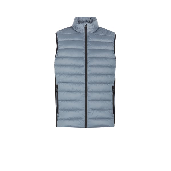 Doudoune sans manches en polyester recyclé