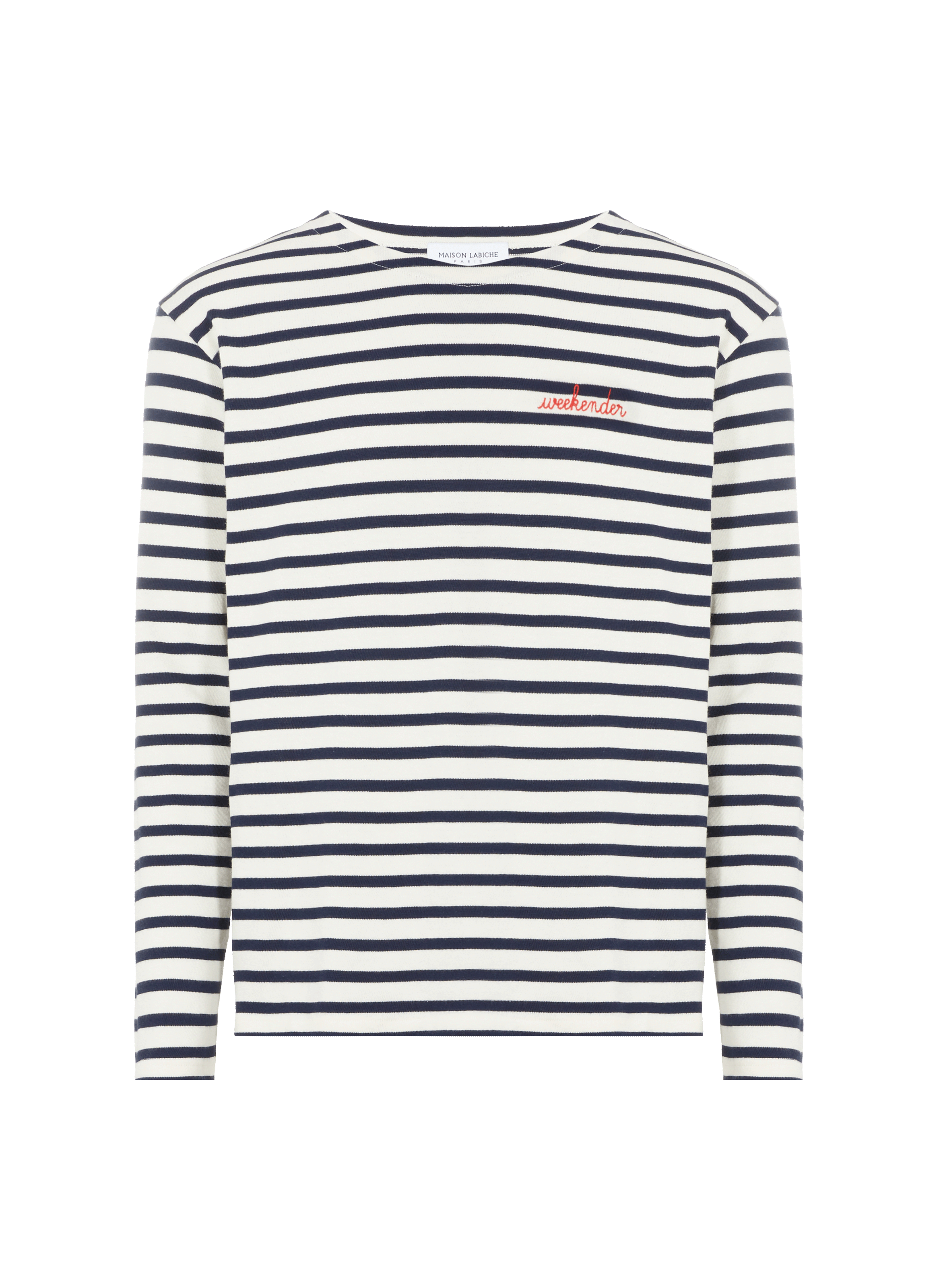 Pull rayé Weekender en coton