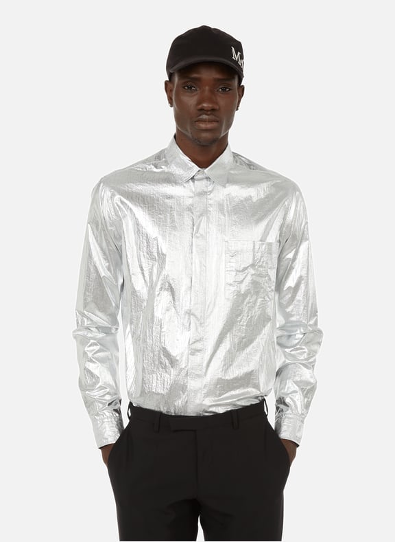Metallic shirt Grey by SAISON 1865 SAISON 1865 Metallic shirt Grey