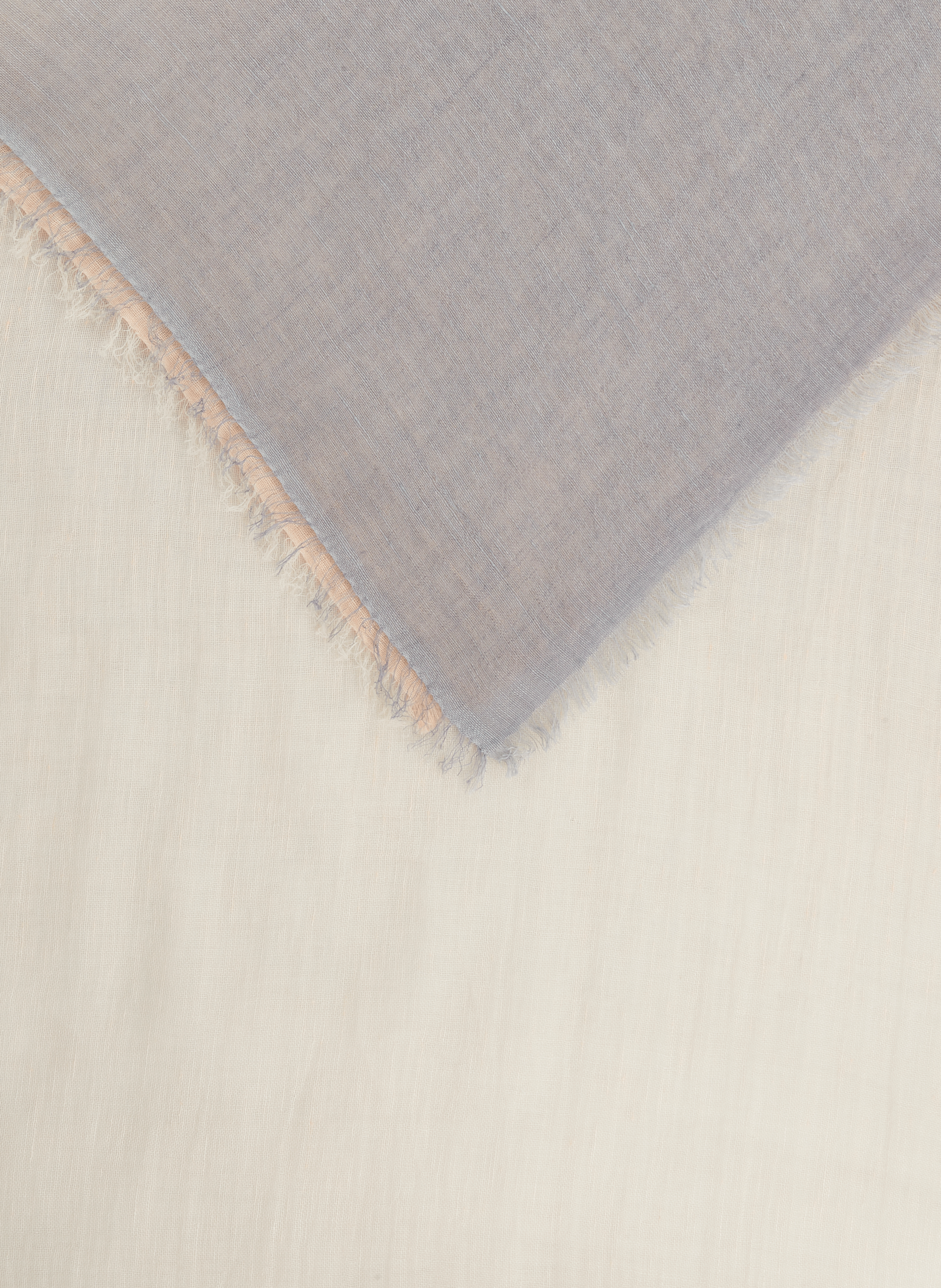 Foulard en laine et lin SAISON 1865 Beige