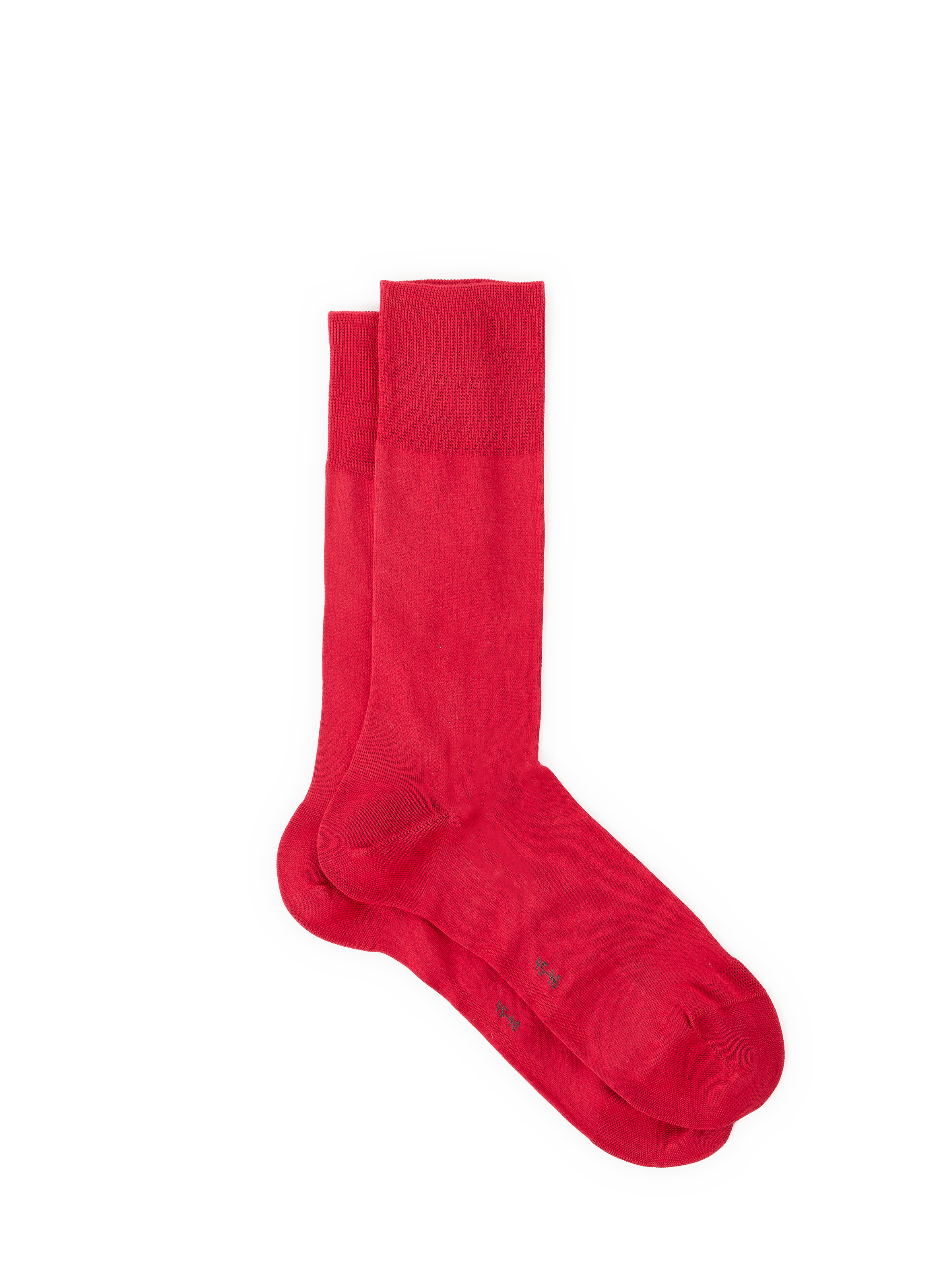 FALKE Chaussettes unies  Rouge
