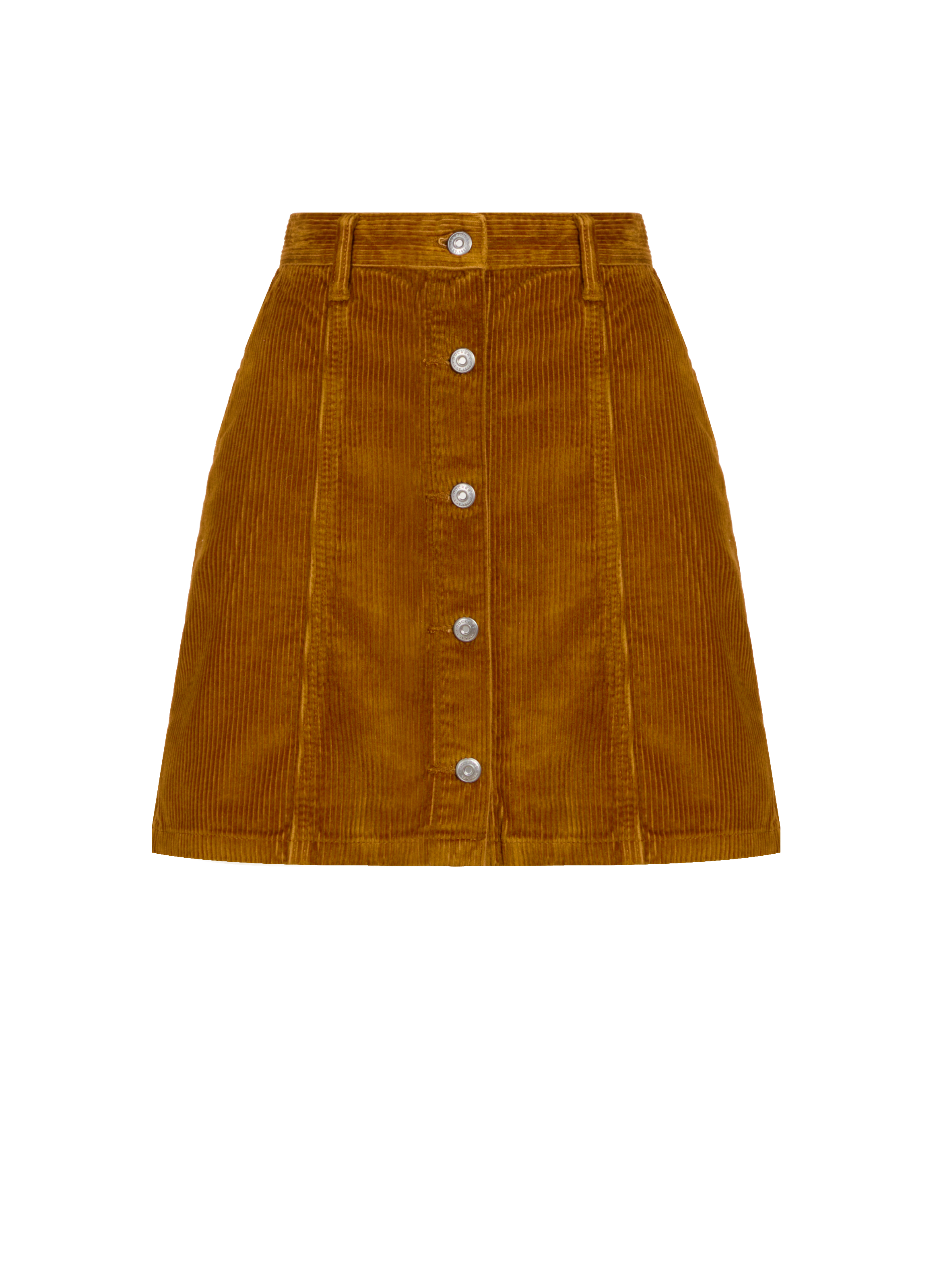 DOCKERS Jupe mini en velours côtelé Marron