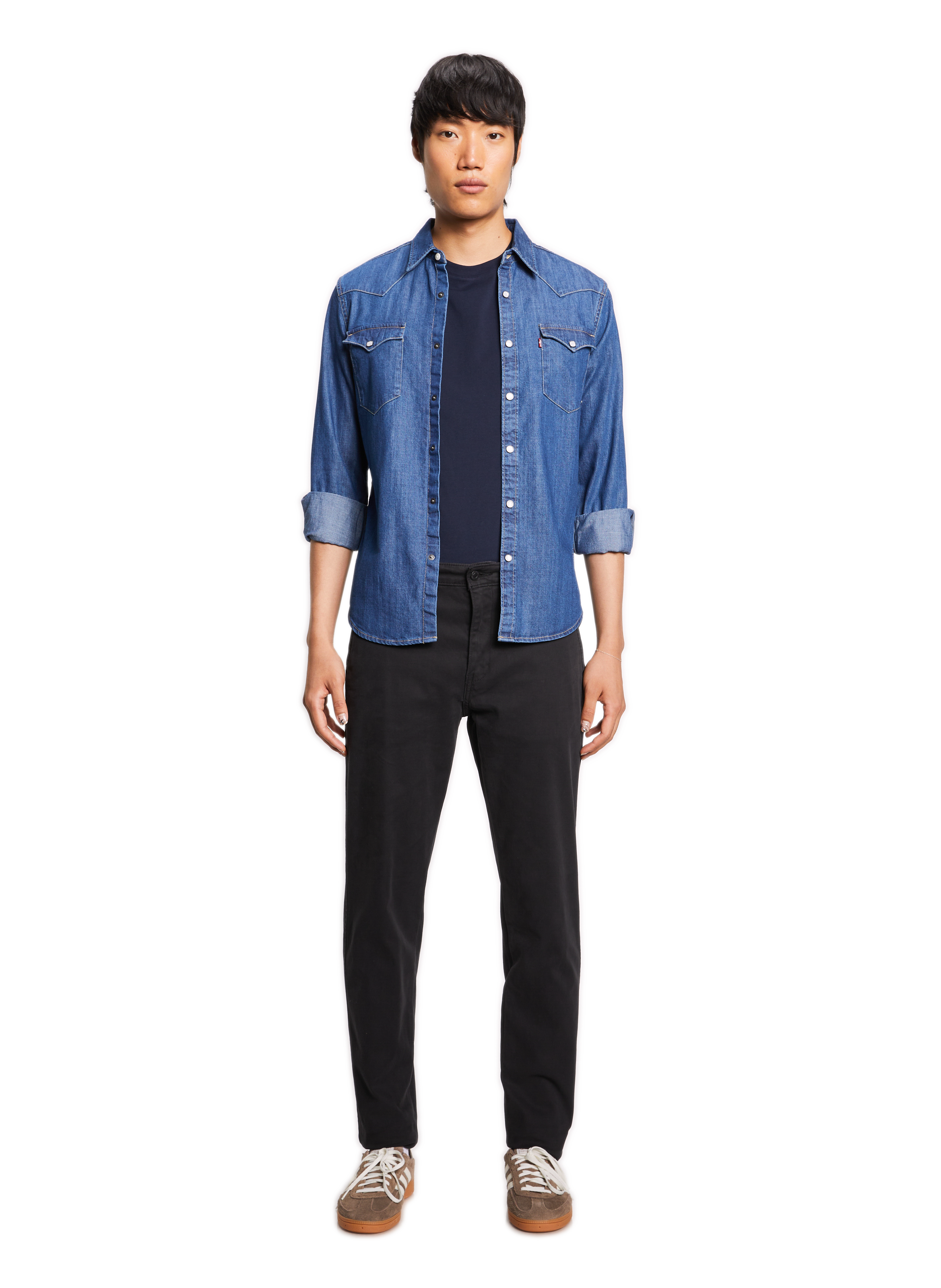 Pantalon Chino en coton mélangé LEVI&#039;S Marron