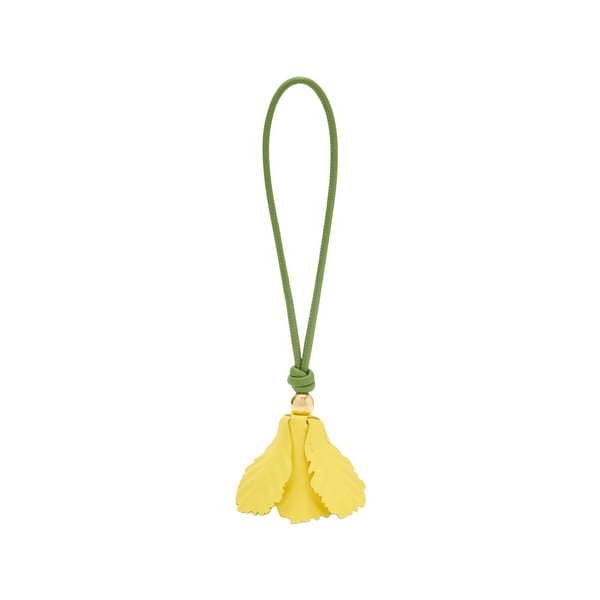 Bijou de sac tulipe en cuir de veau Bijou de sac tulipe en cuir de veau