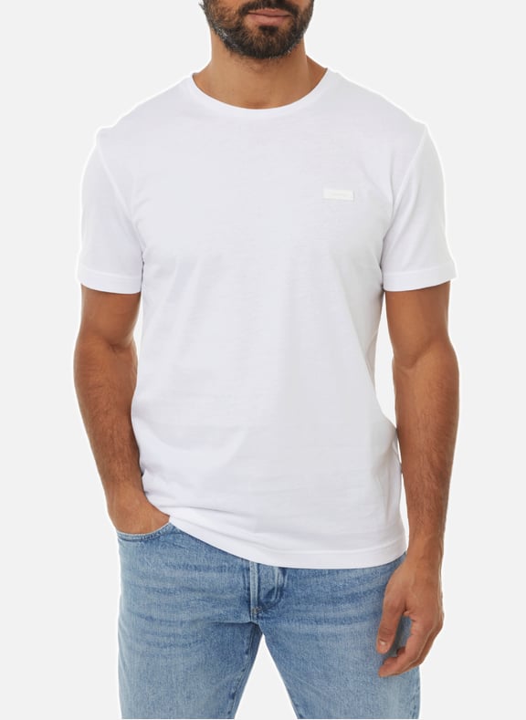 T-shirt en coton Noir by CALVIN KLEIN CALVIN KLEIN T-shirt en coton Noir