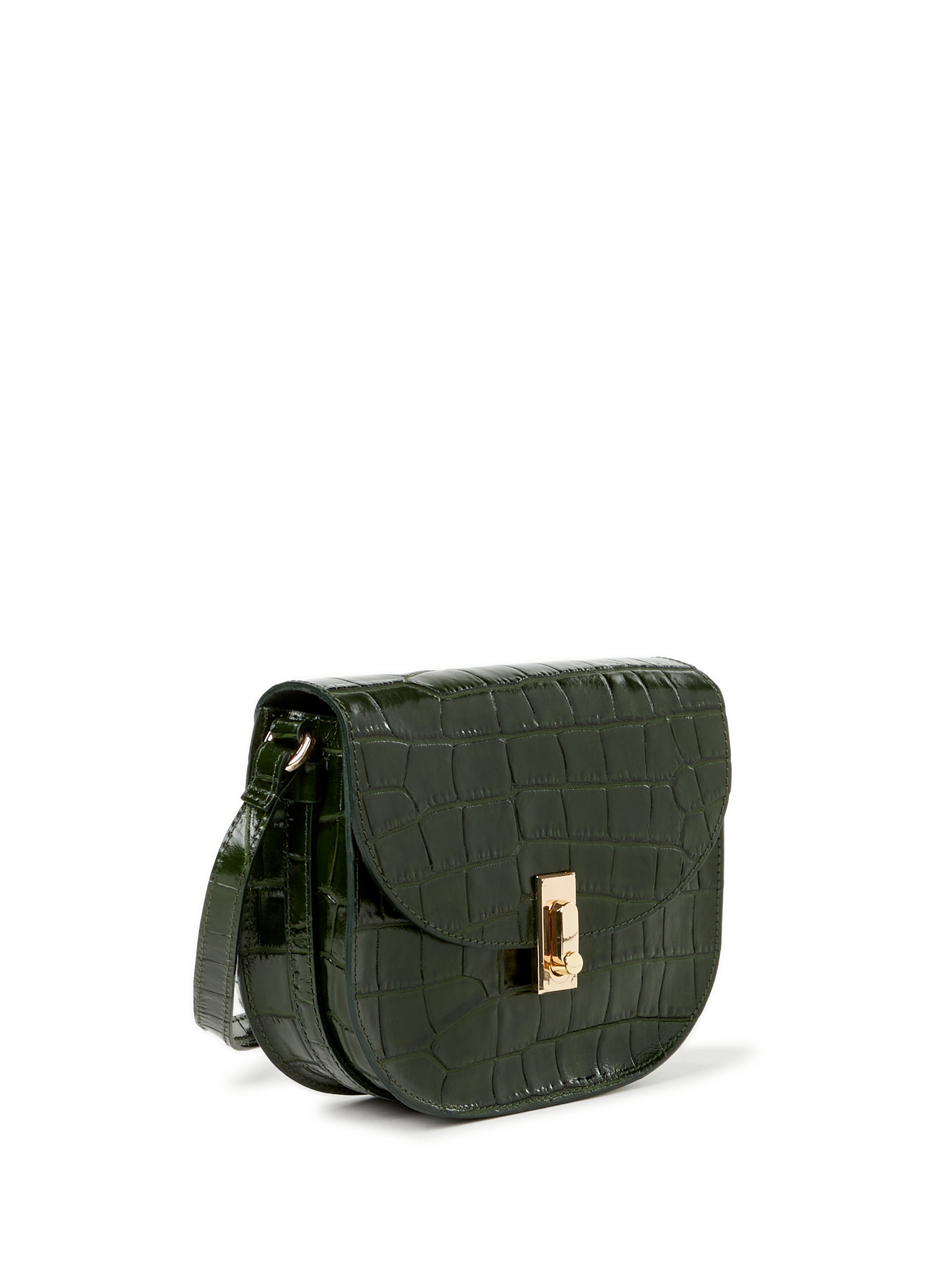 Sac à bandoulière en cuir SAISON 1865 Kaki