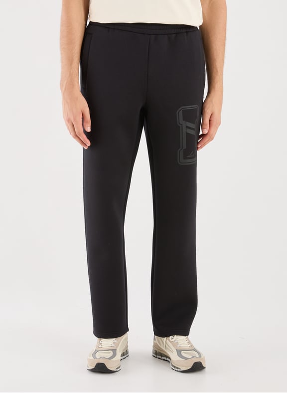 Straight Leg Pants in Solid Color Black by LES DEUX LES DEUX Straight Leg Pants in Solid Color Black