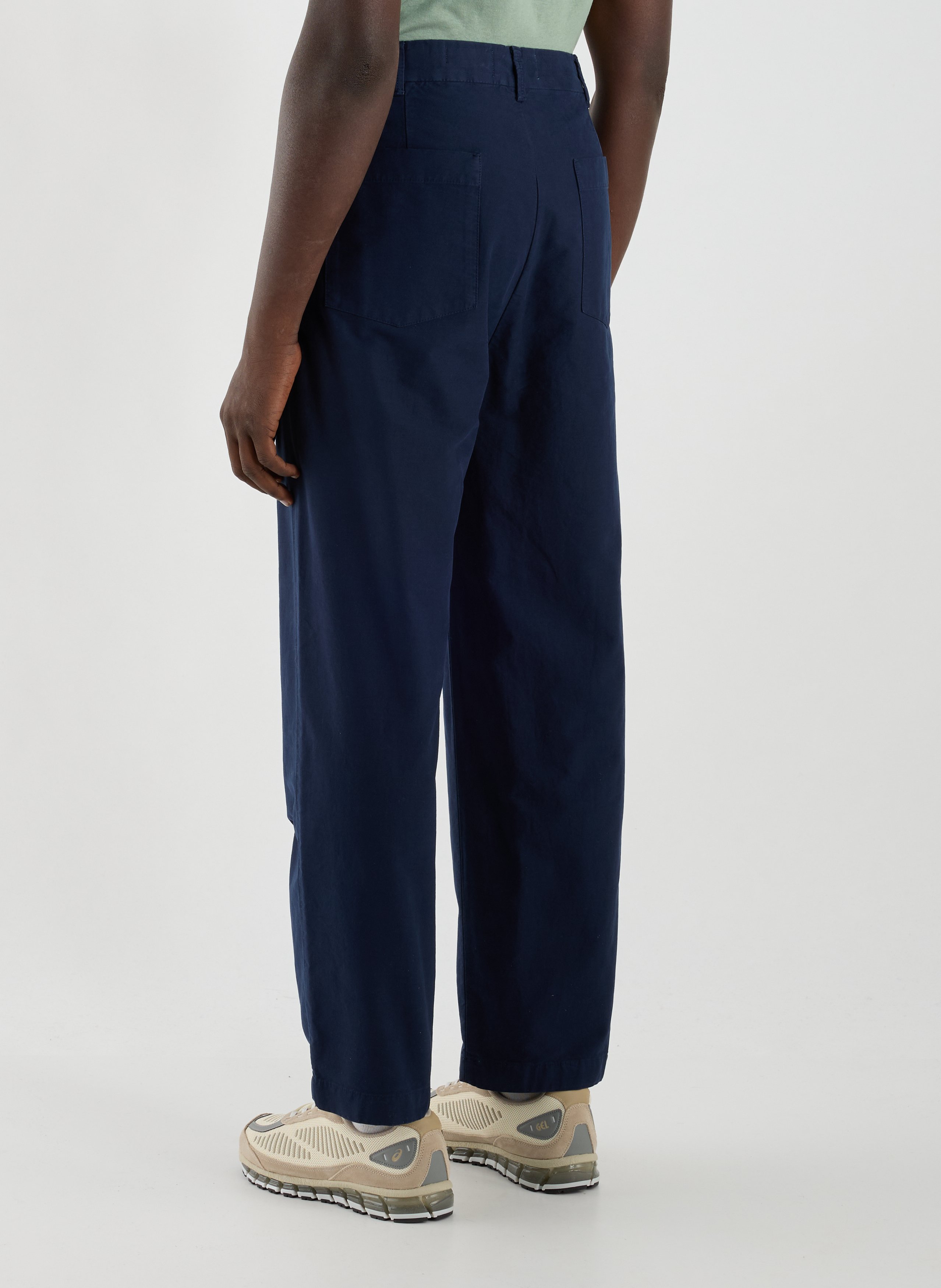 Pantalon ample en coton mélangé CLOSED Bleu