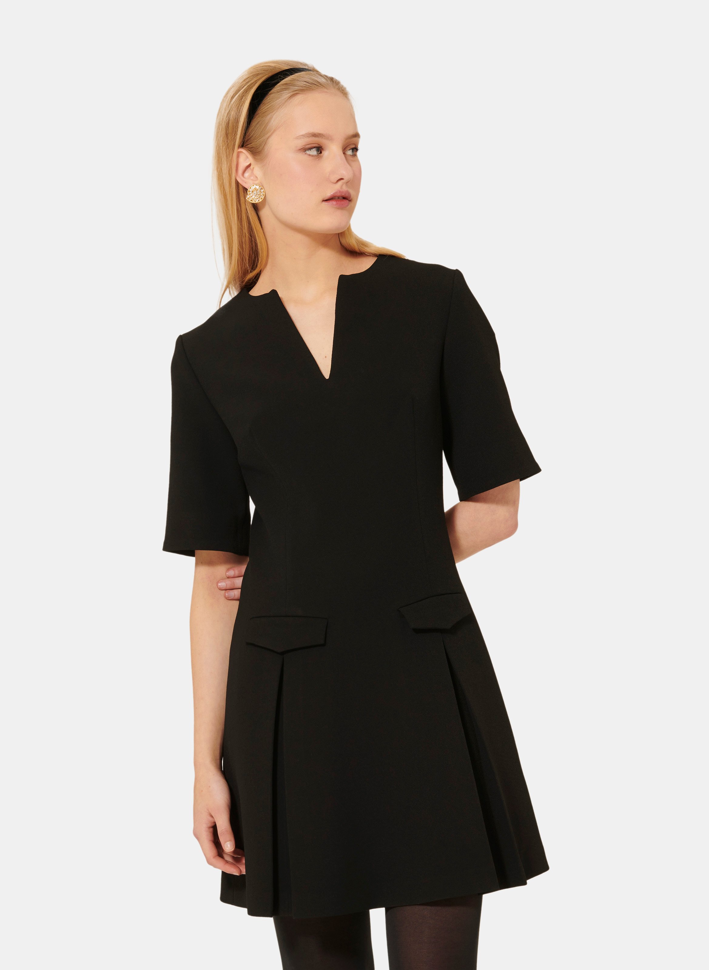 Robe riyu TARA JARMON Noir