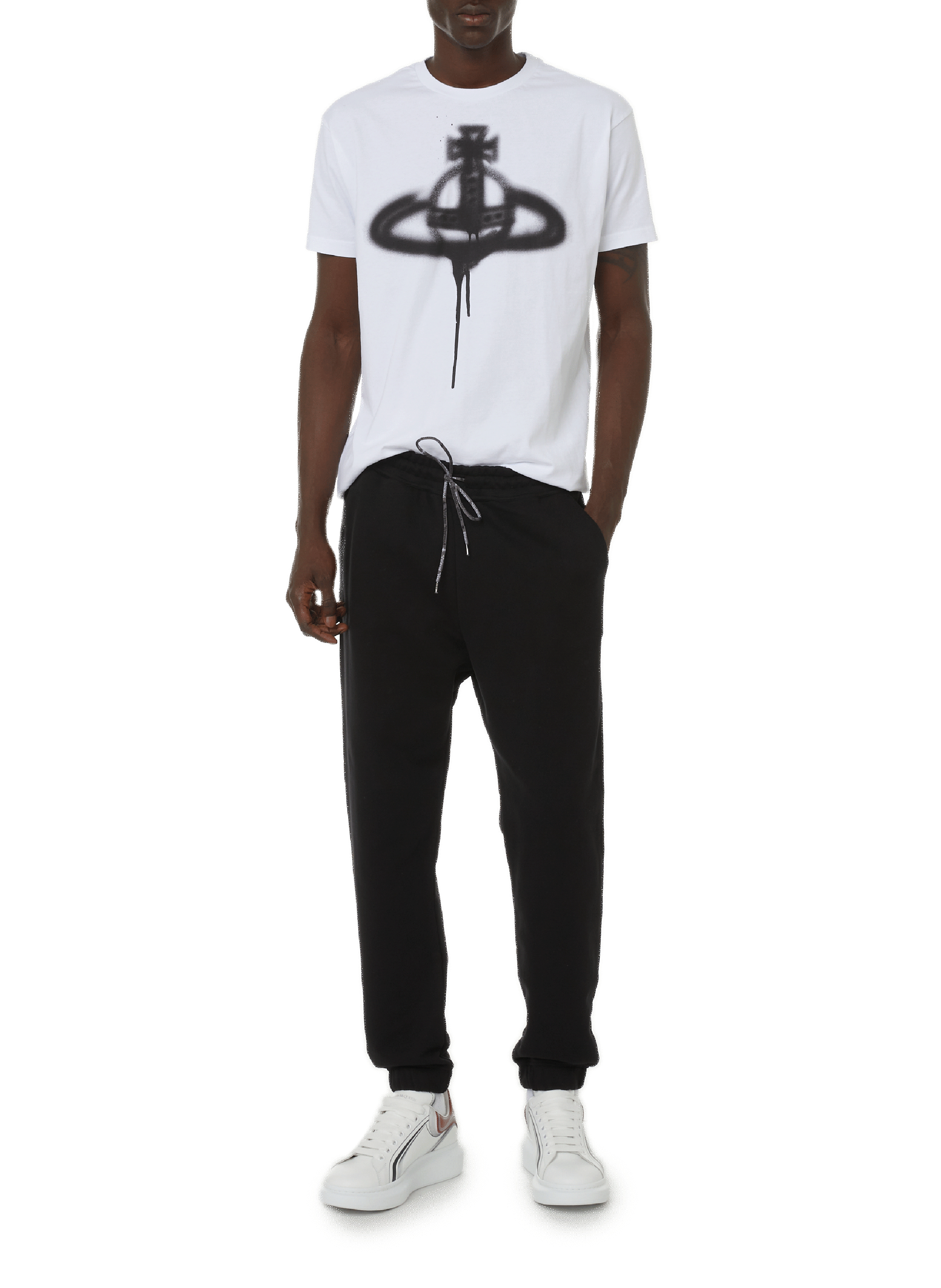 Logo-print T-shirt VIVIENNE WESTWOOD White