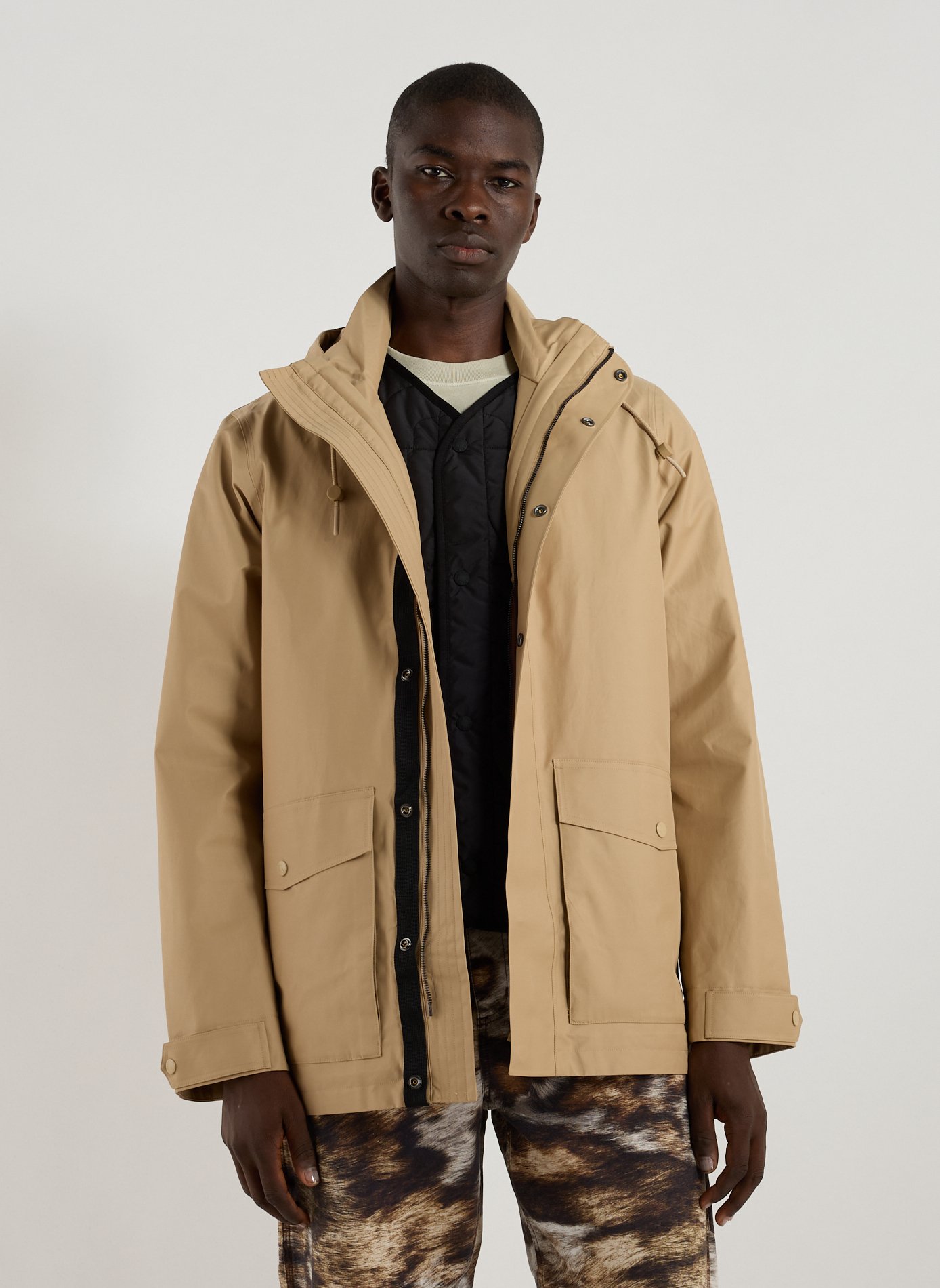 T-kit Waterproof Parka AIGLE Brown