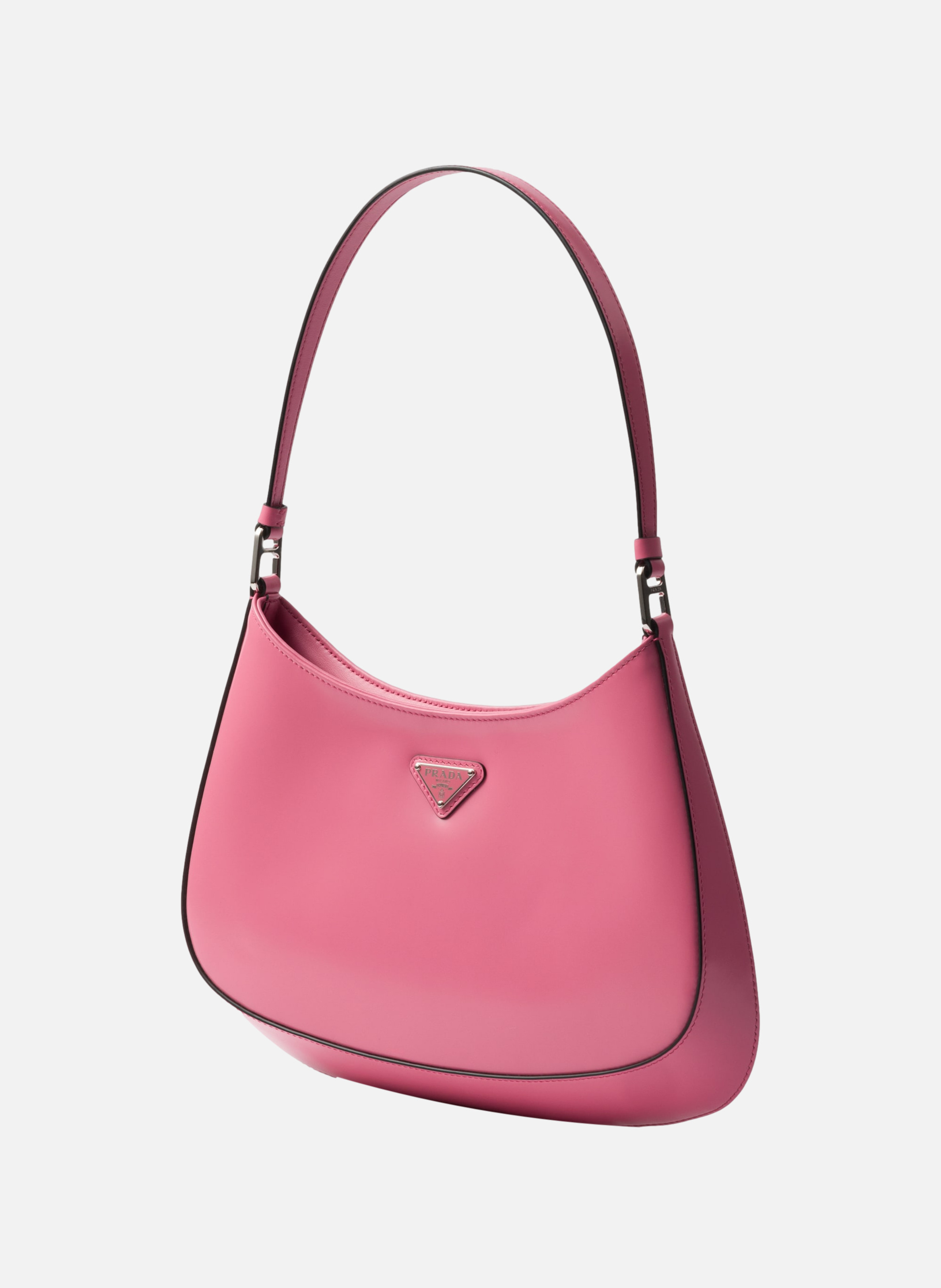 Sac porté épaule prada cleo en cuir brossé PRADA Rose
