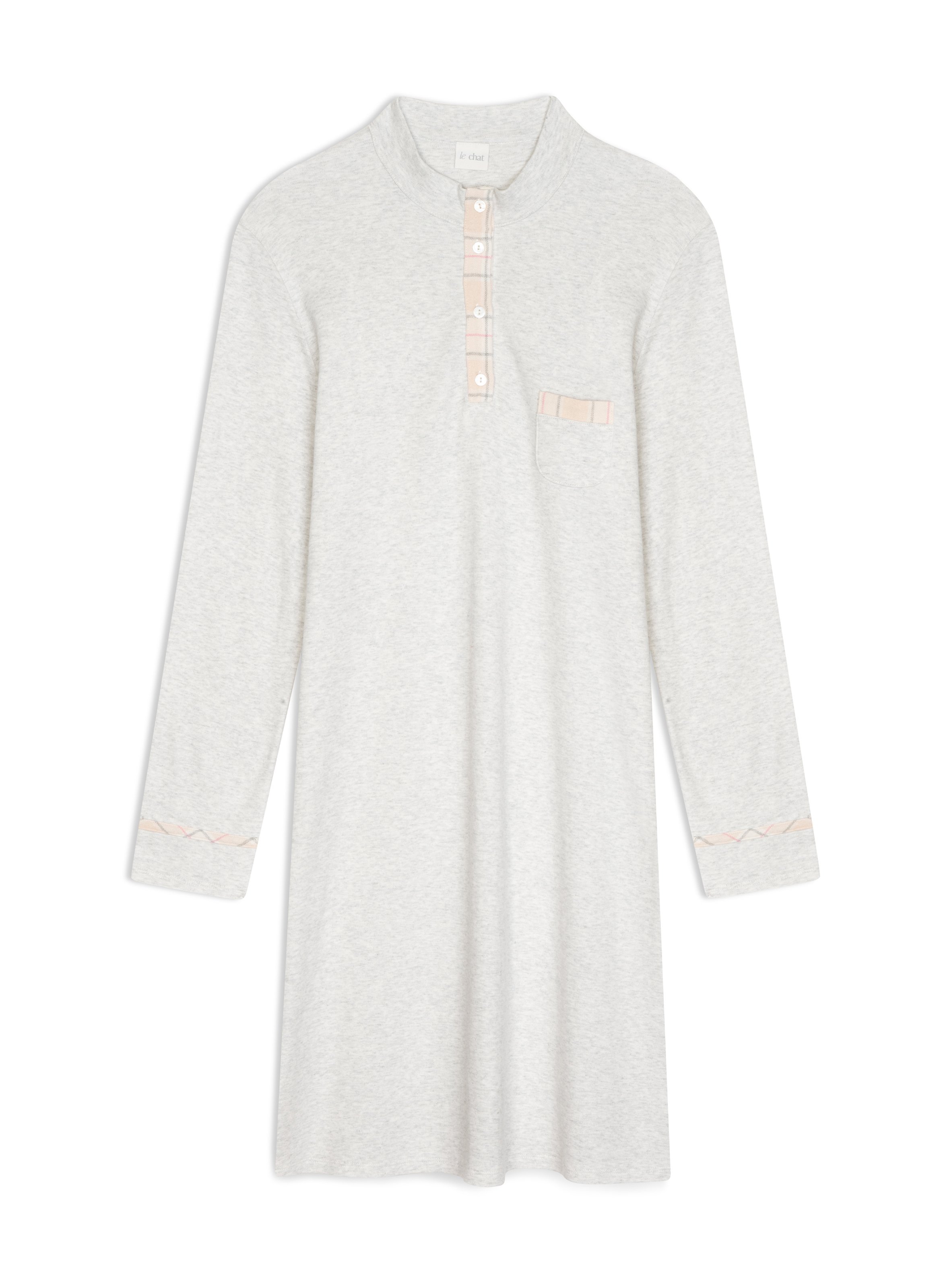 Chemise de nuit en coton montauk 101 LE CHAT Multicolore