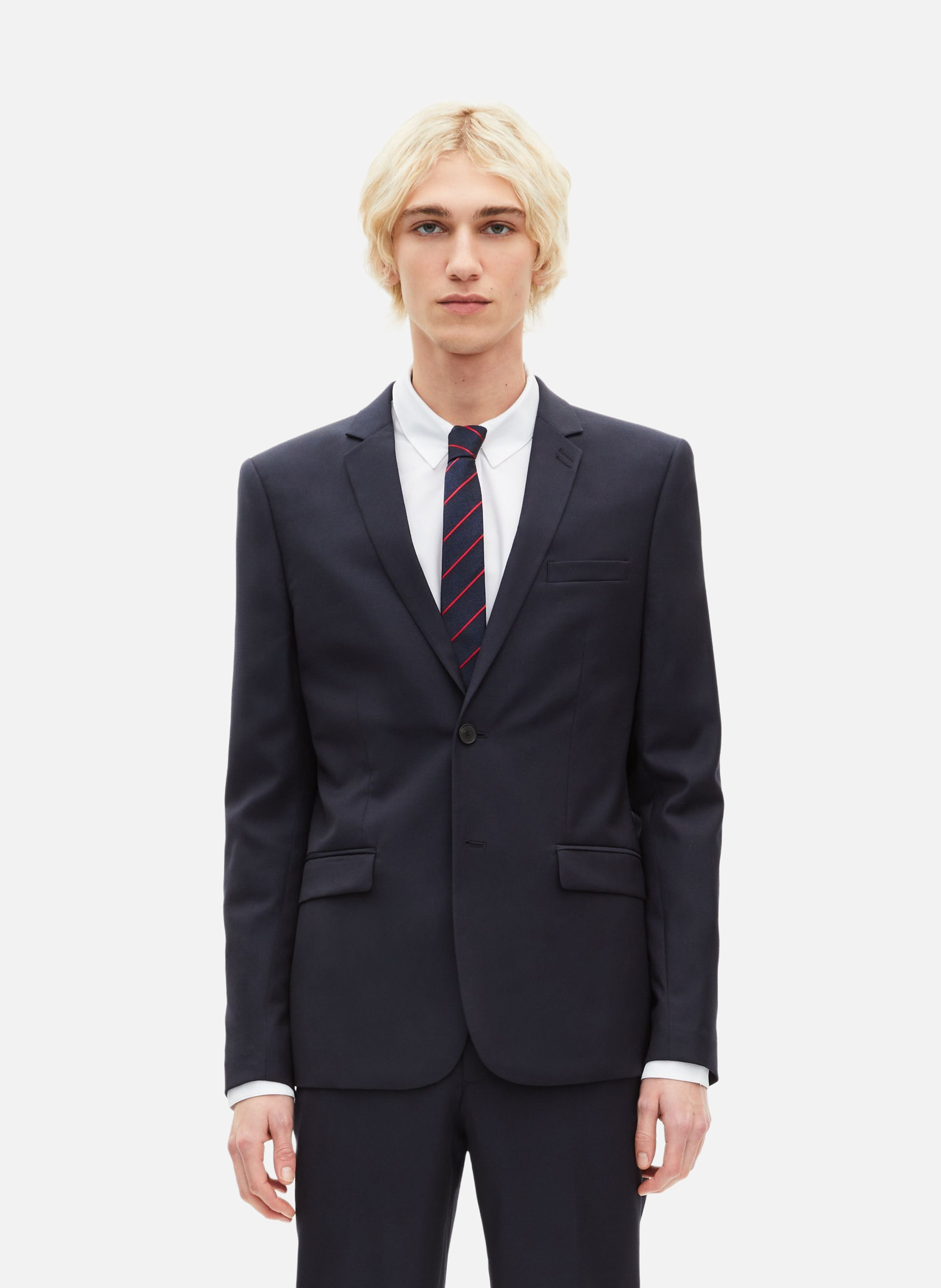 Veste en laine coupe ajustée THE KOOPLES Bleu