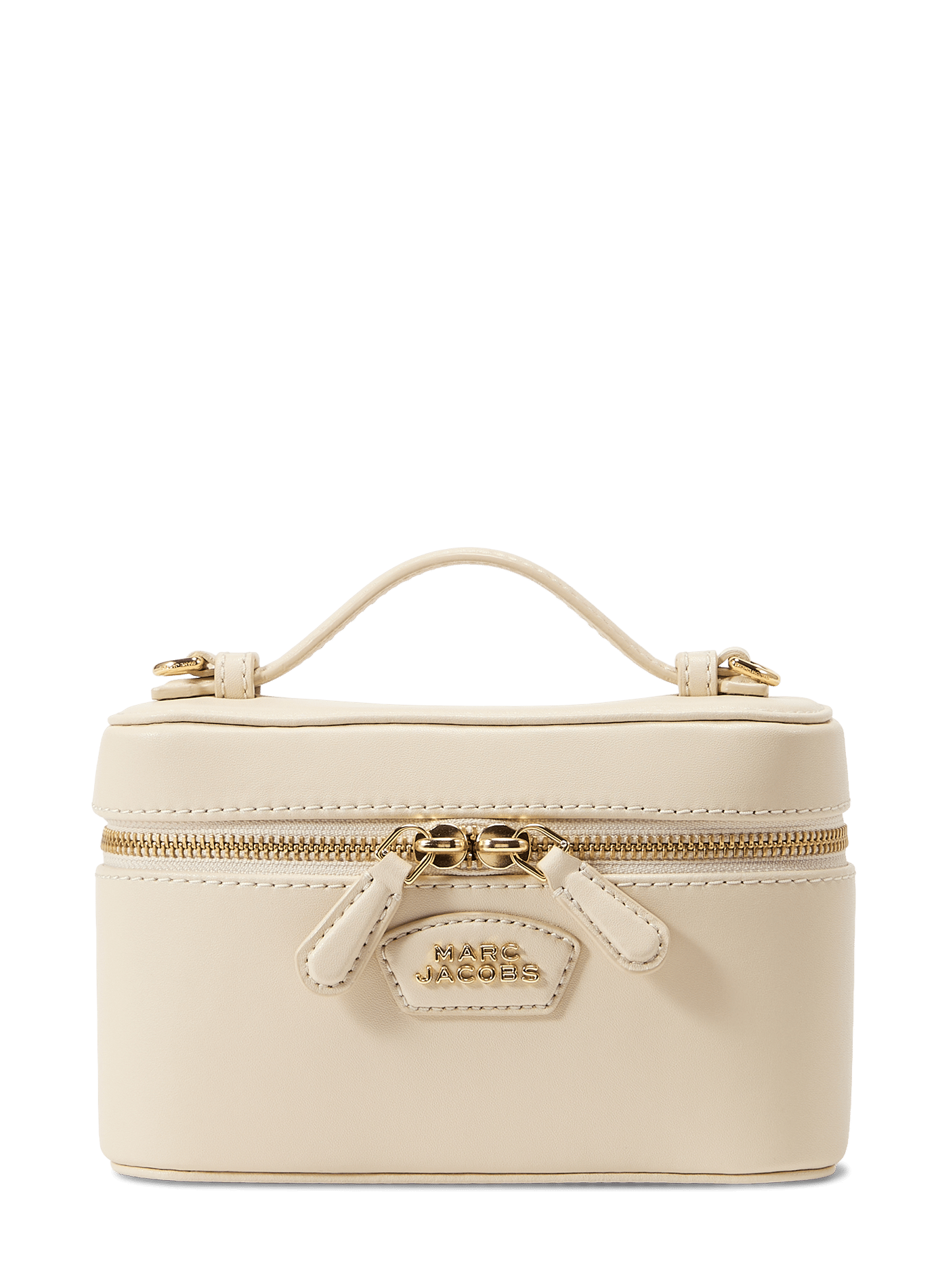 Sac The Vanity en cuir MARC JACOBS Beige