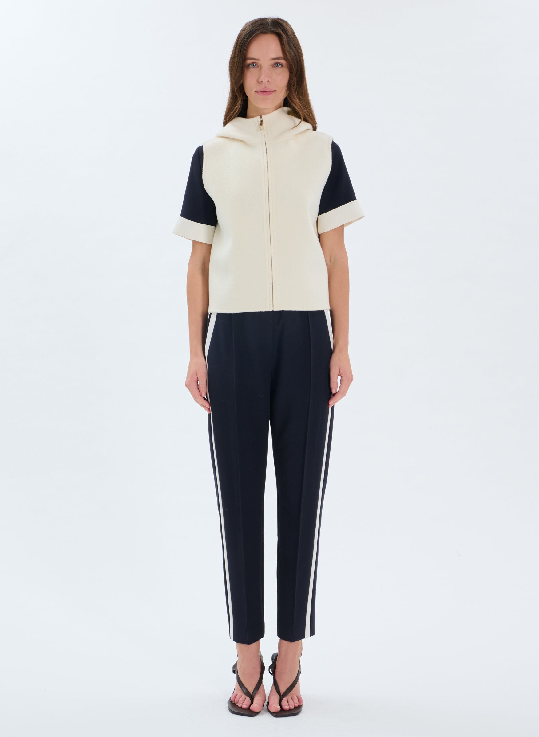 Gilet Gelia ZAPA Blanc