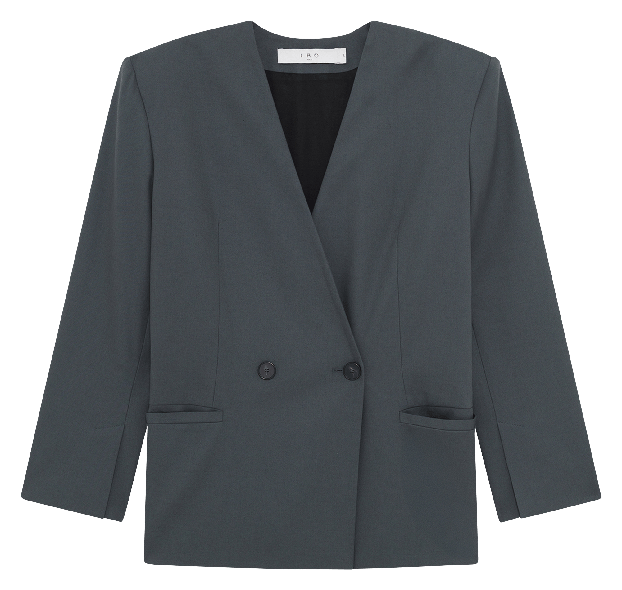 Sabrine plain V-neck blazer IRO Grey