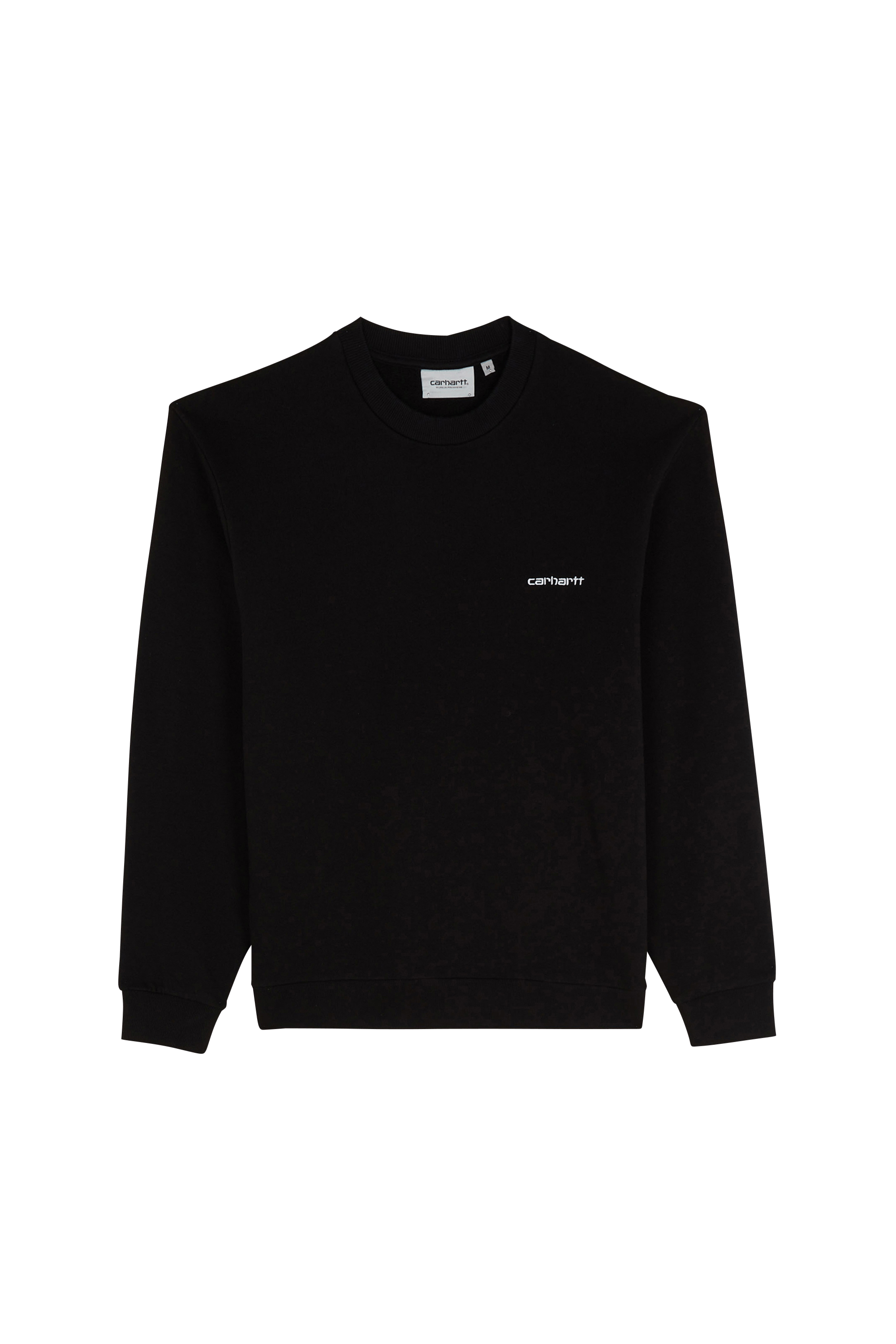 Sweatshirt script embroidery sweat CARHARTT WIP Noir
