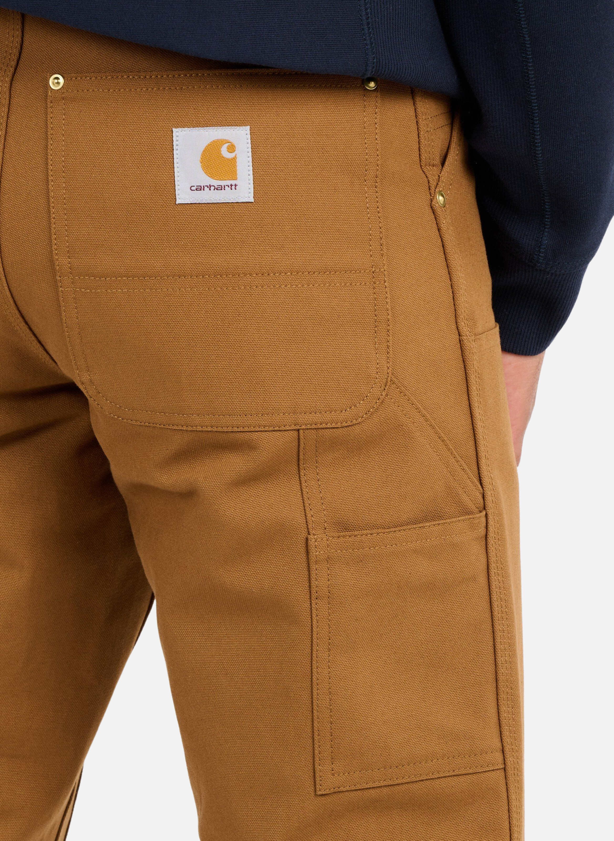 Pantalon double knee pant | Marron CARHARTT WIP Homme