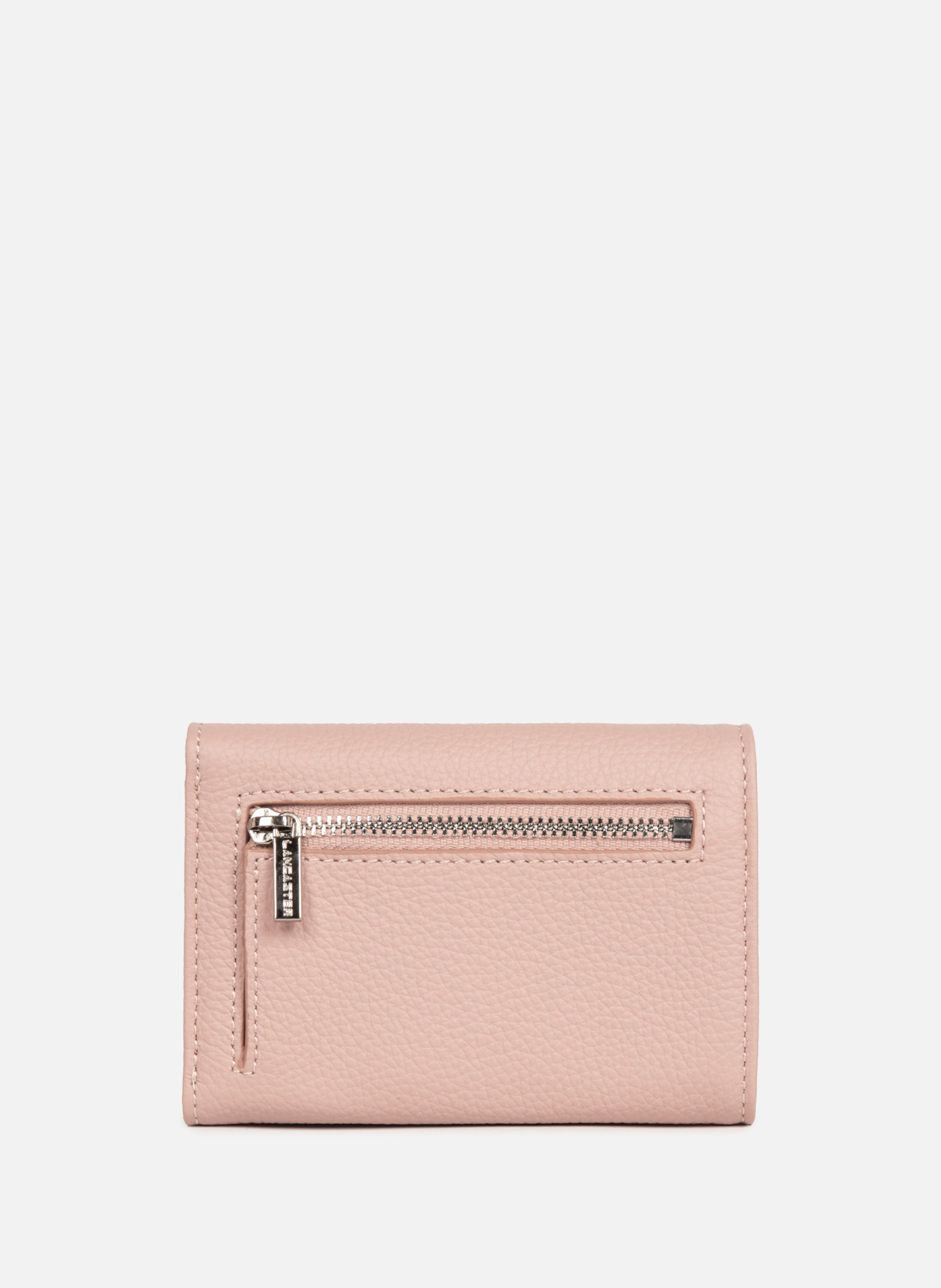Card holder - foulonné pm LANCASTER Beige