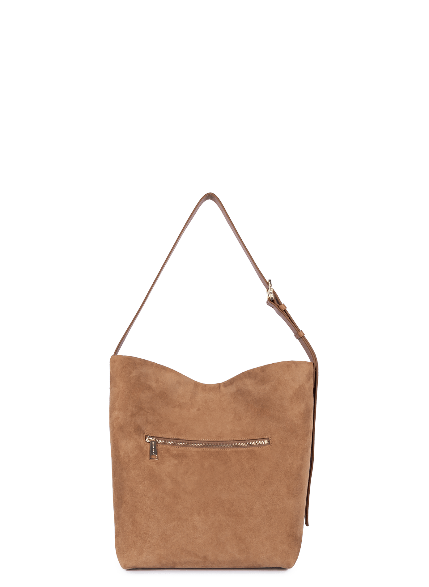 Grote buckettas - suède | Bruin LANCASTER Dames