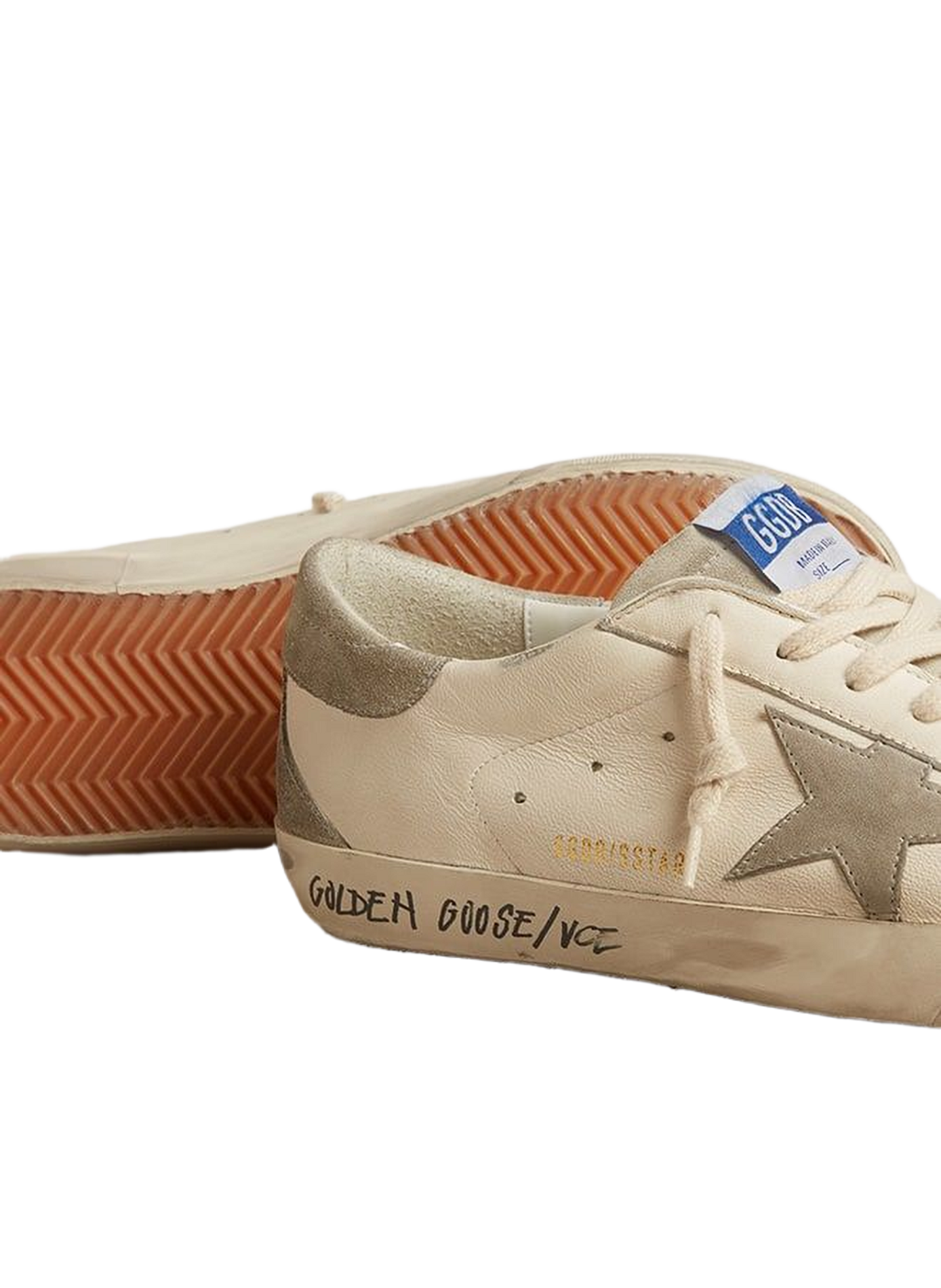 Low-top leather sneakers GOLDEN GOOSE White