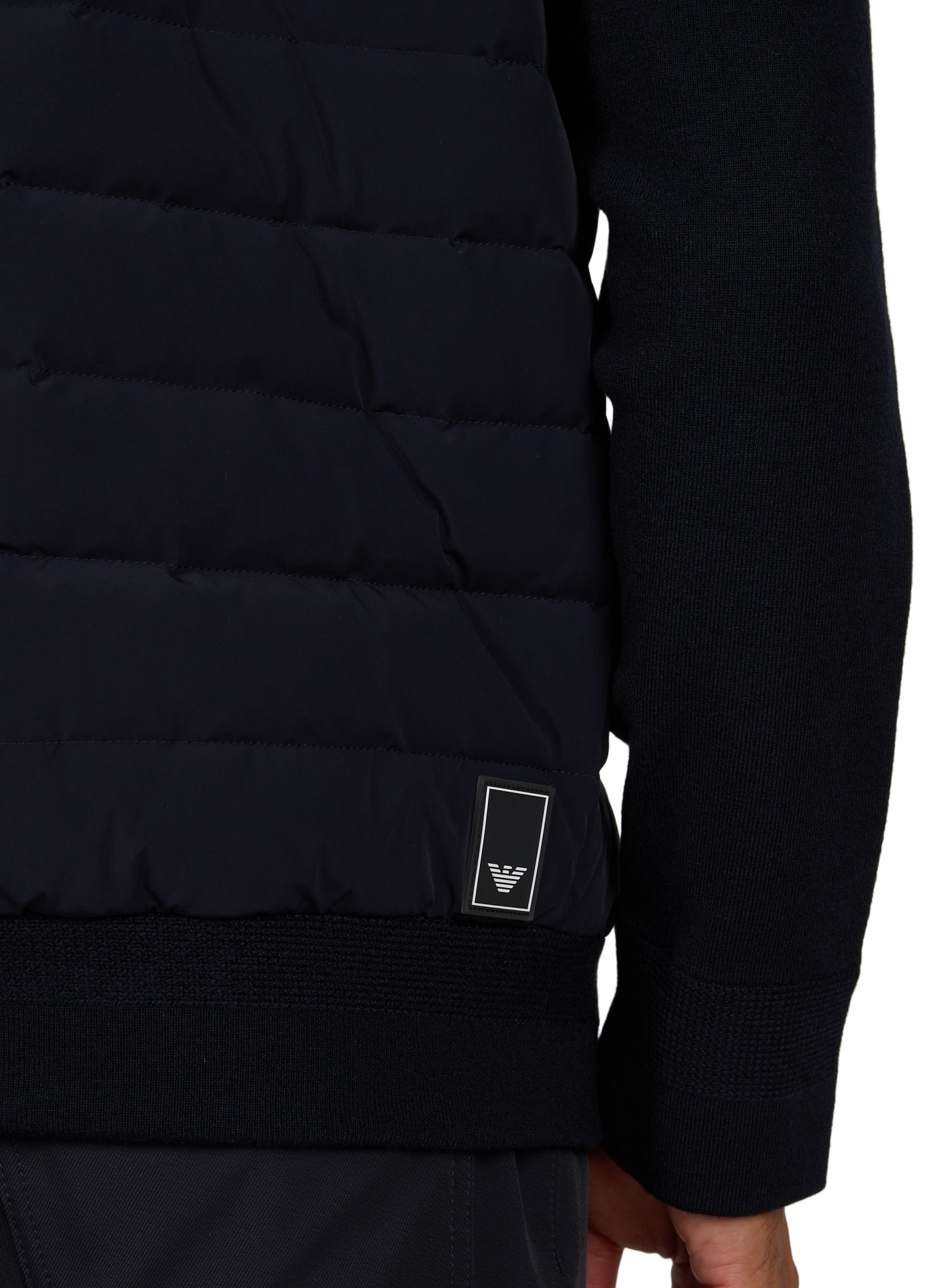 Doudoune col montant EMPORIO ARMANI Bleu