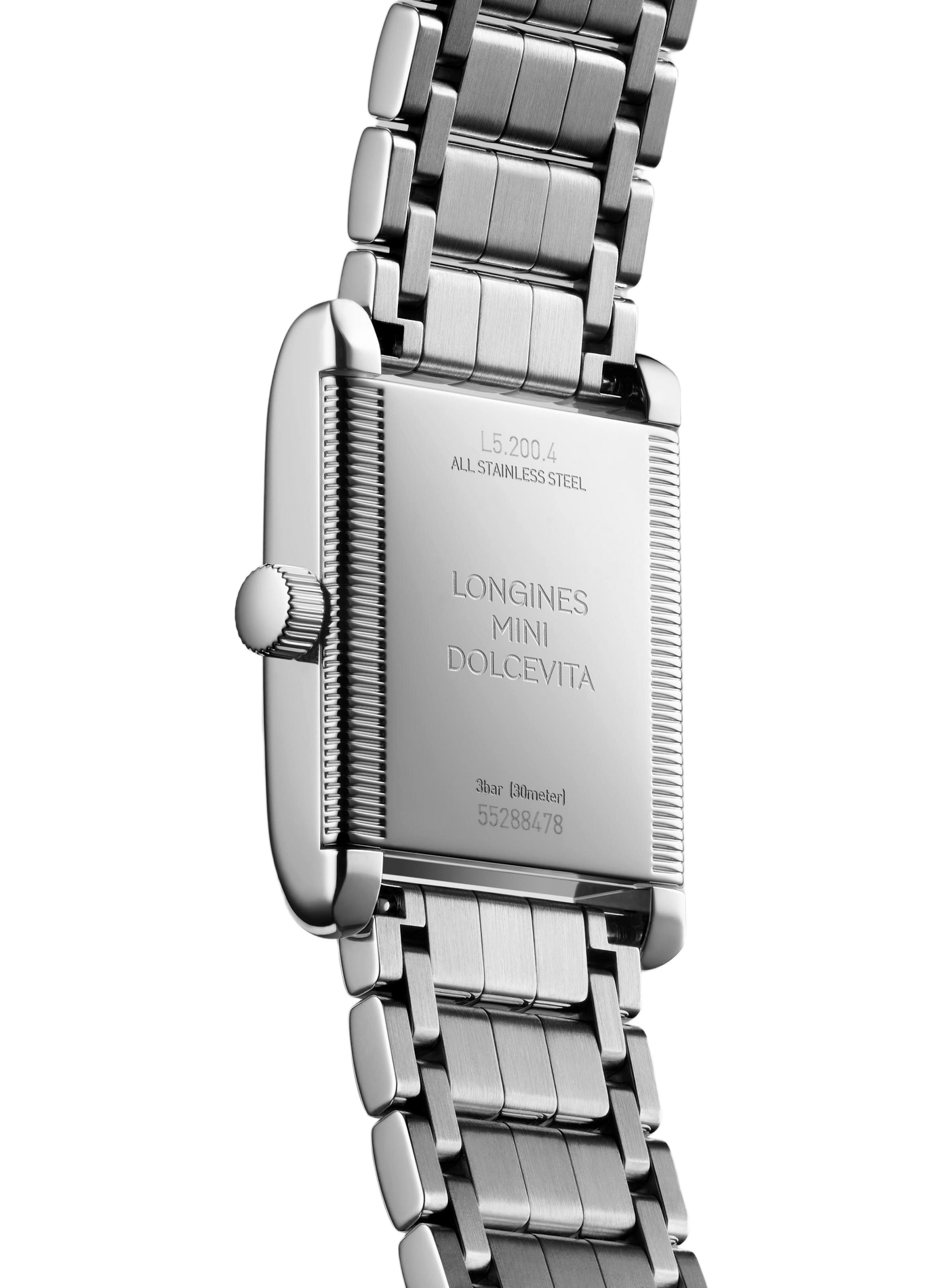 Montre quartz Longines DolceVita 2023 en acier inoxydable LONGINES Blanc