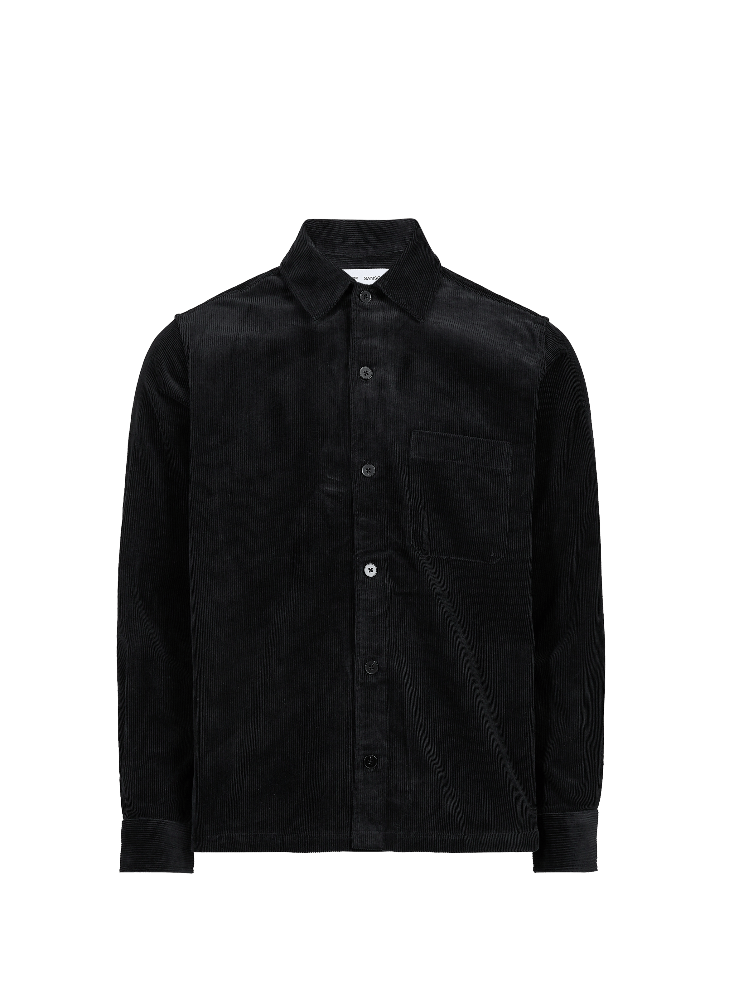 Corduroy overshirt SAMSOE SAMSOE Black
