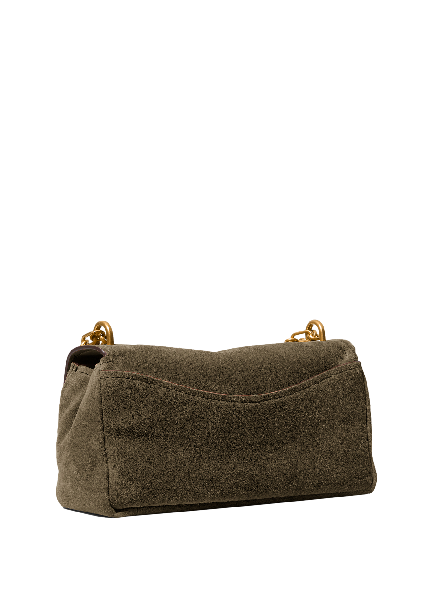 Petit sac porté épaule Bryant en cuir suédé MICHAEL KORS Braun