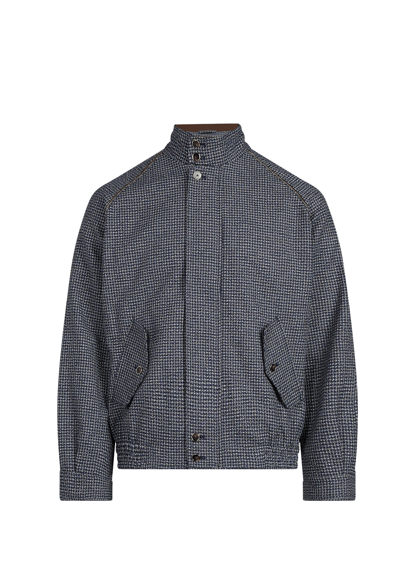 Oversized cotton and wool jacket DROLE DE MONSIEUR Blue