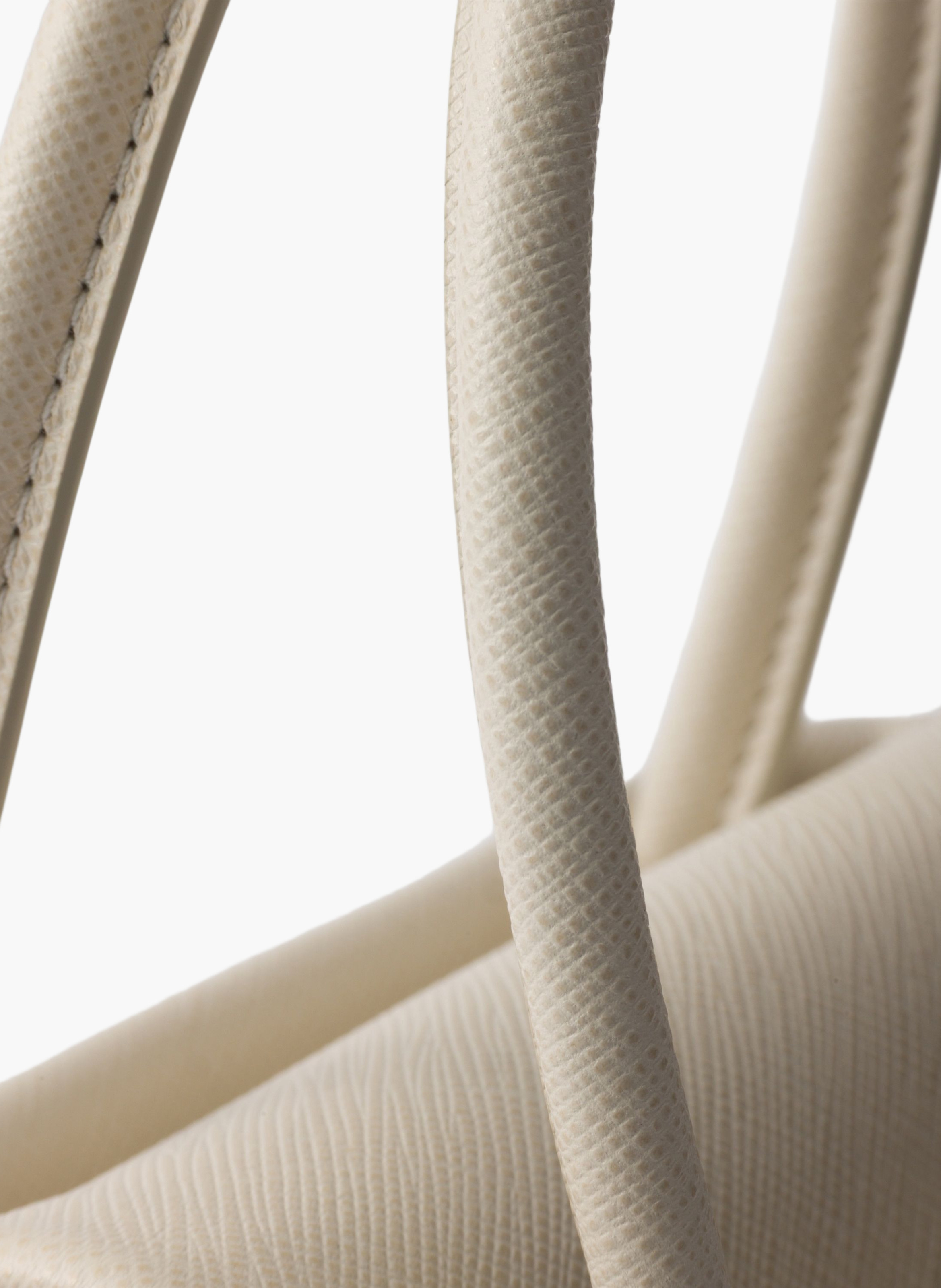 Mini sac à main prada passage en cuir saffiano PRADA Beige