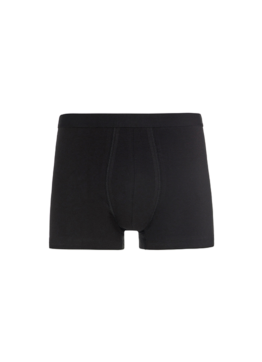 Pack de deux boxers en coton organique - Noir