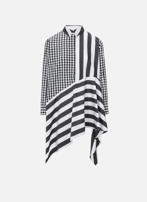 Chemise rayée et à carreaux en coton MARQUES ALMEIDA Chemise rayée et à carreaux en coton MARQUES ALMEIDA