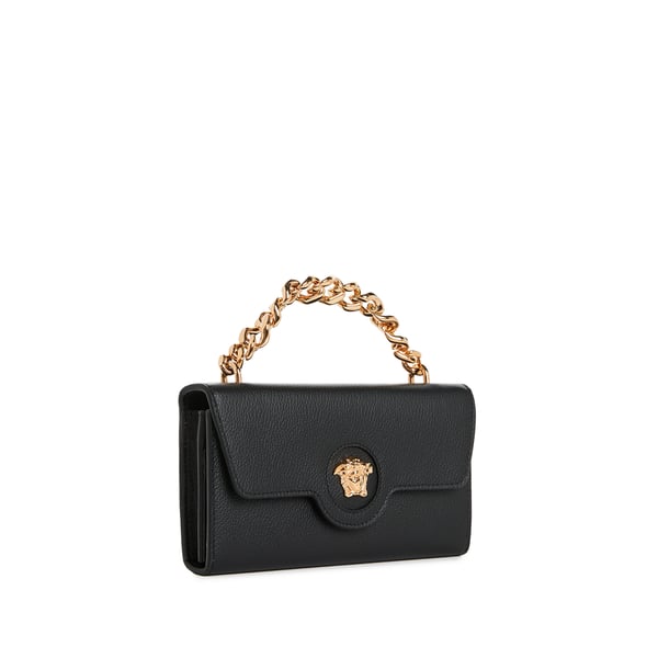 Pochette en cuir embossé