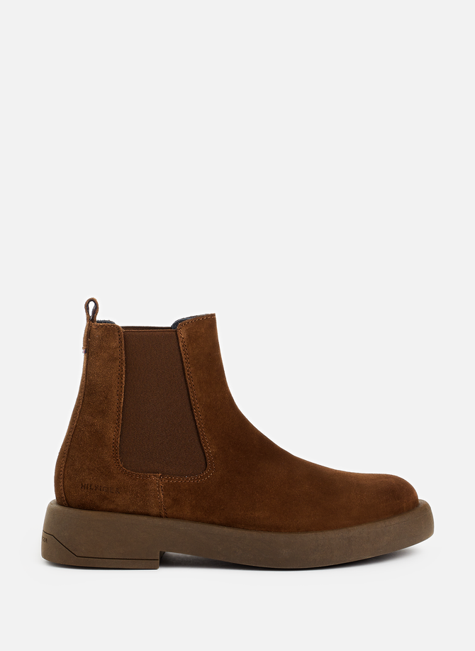 Suede ankle boots TOMMY HILFIGER