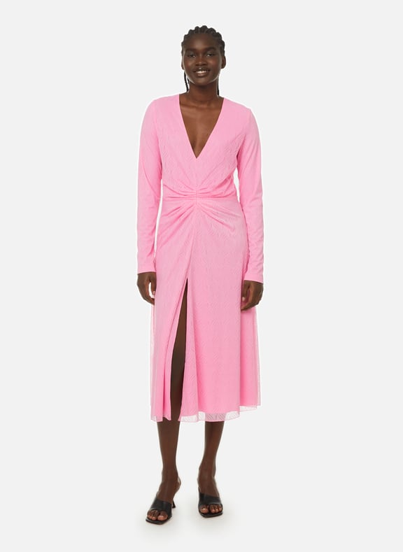 LACE MIDI DRESS ROTATE for WOMEN Printemps