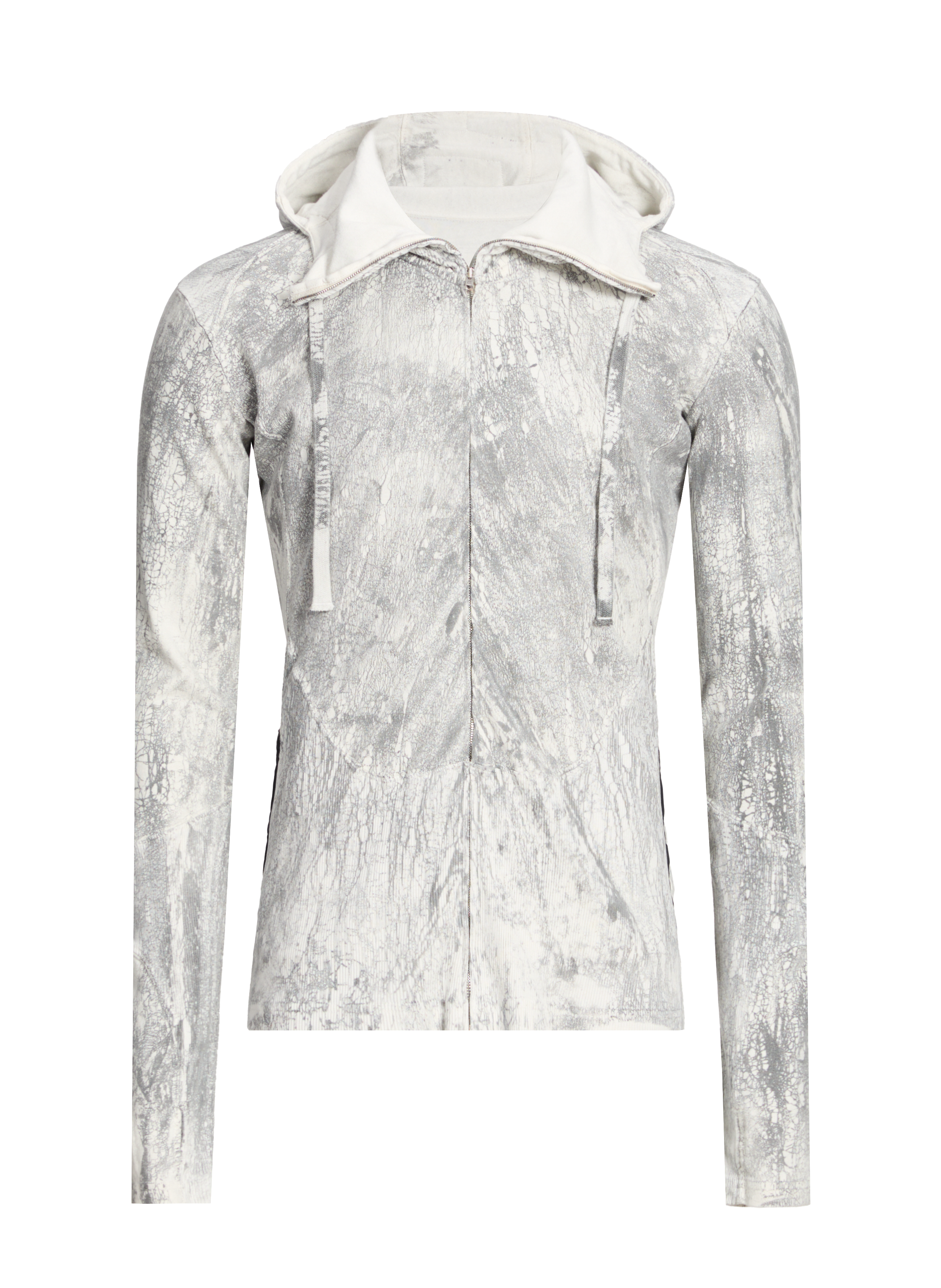 ACNE STUDIOS Gilet effet craquelé en coton Gris