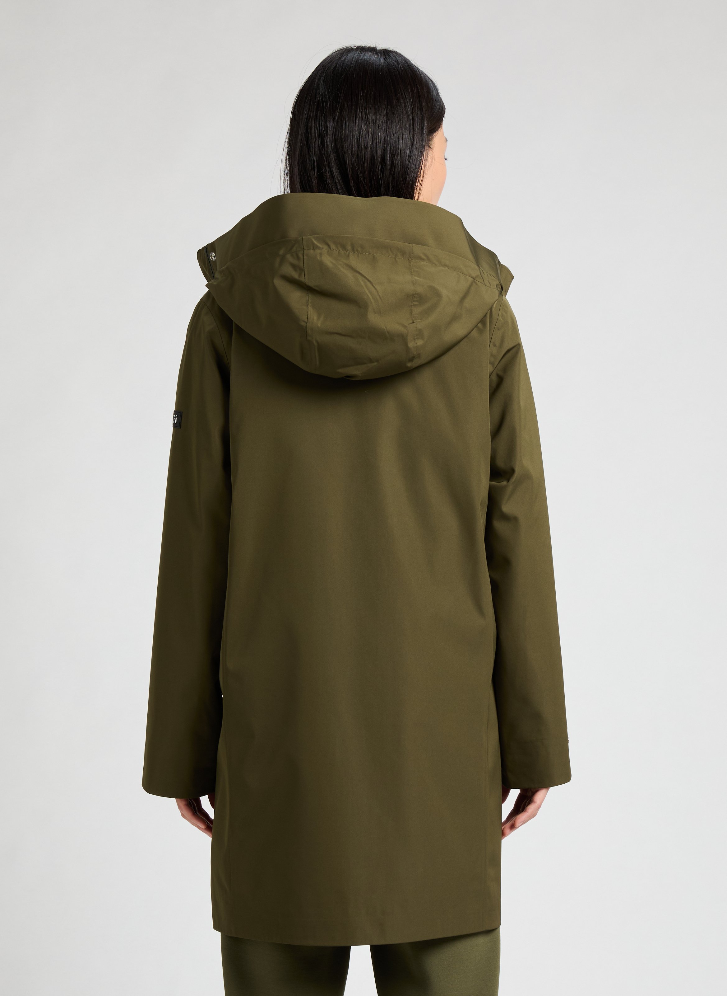Veste imperméable à capuche AIGLE Vert