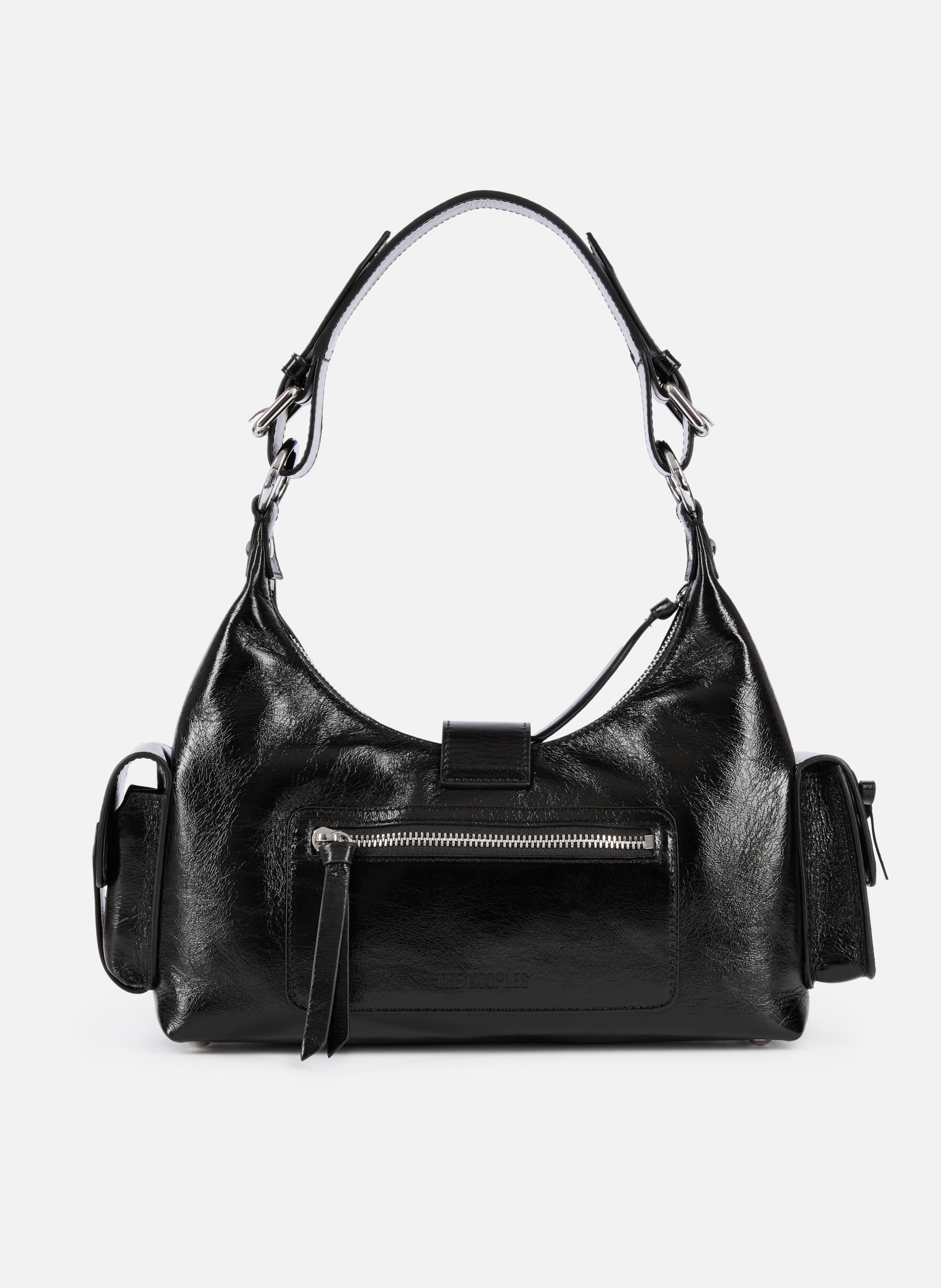Sac amelia en cuir craquelé THE KOOPLES Noir
