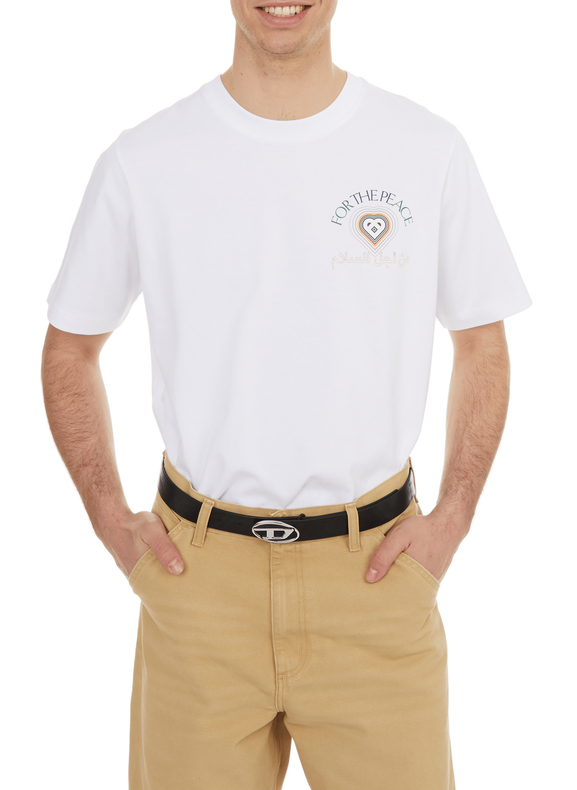 Ceinture en cuir DIESEL Black