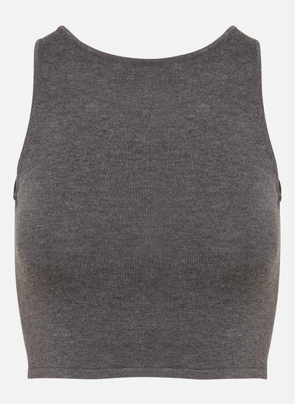Top droit en maille jiza Gris by BA&SH BA&SH Top droit en maille jiza Gris