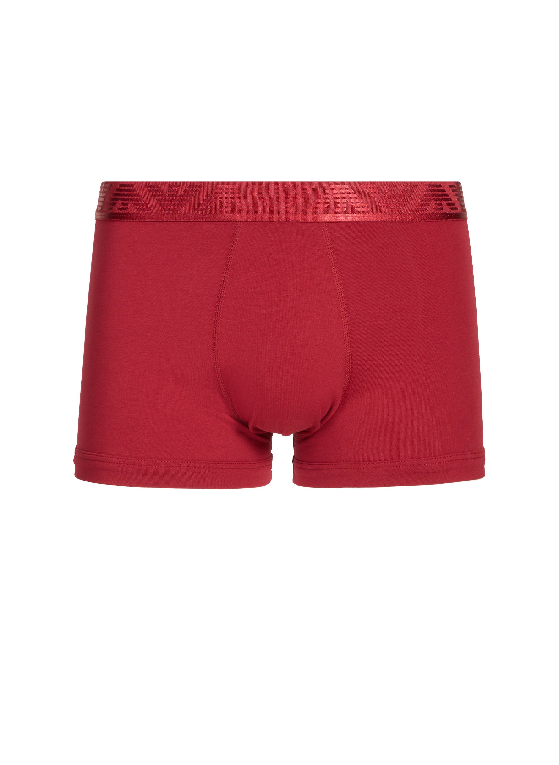 Lot de trois boxers en coton mélangé EMPORIO ARMANI Multicolore