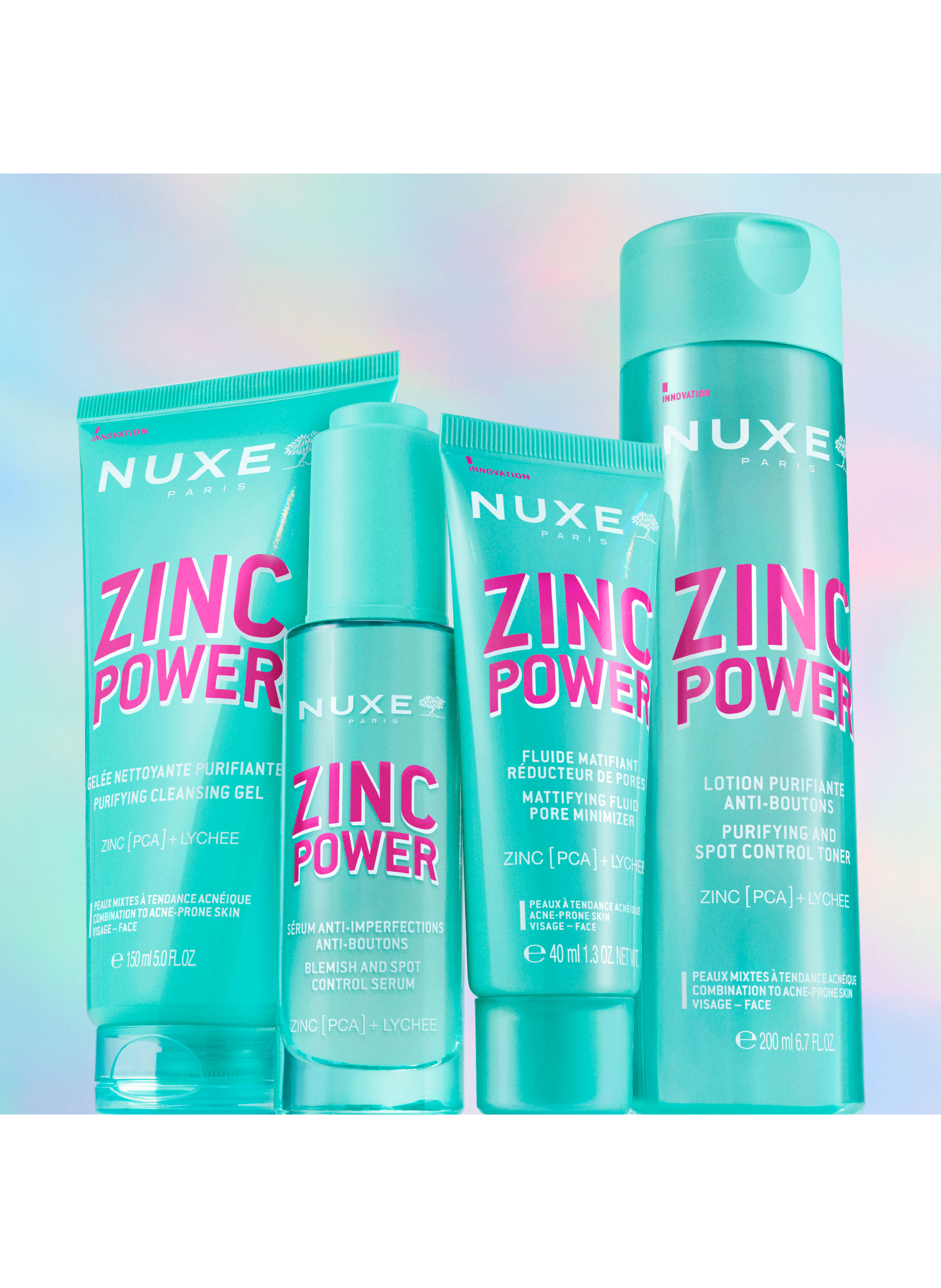 Zinc Power - Purifying Anti-Blemish Lotion NUXE No color