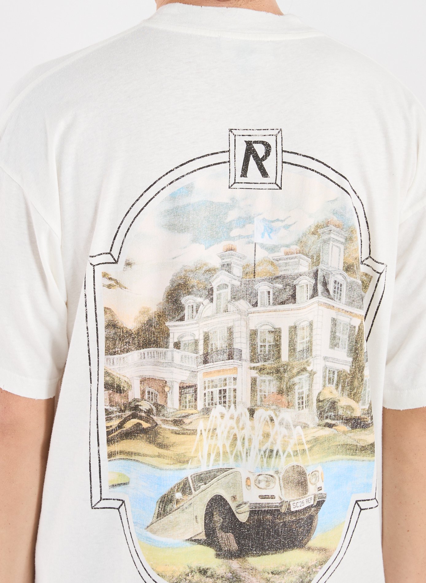 Loose cotton T-shirt REPRESENT White