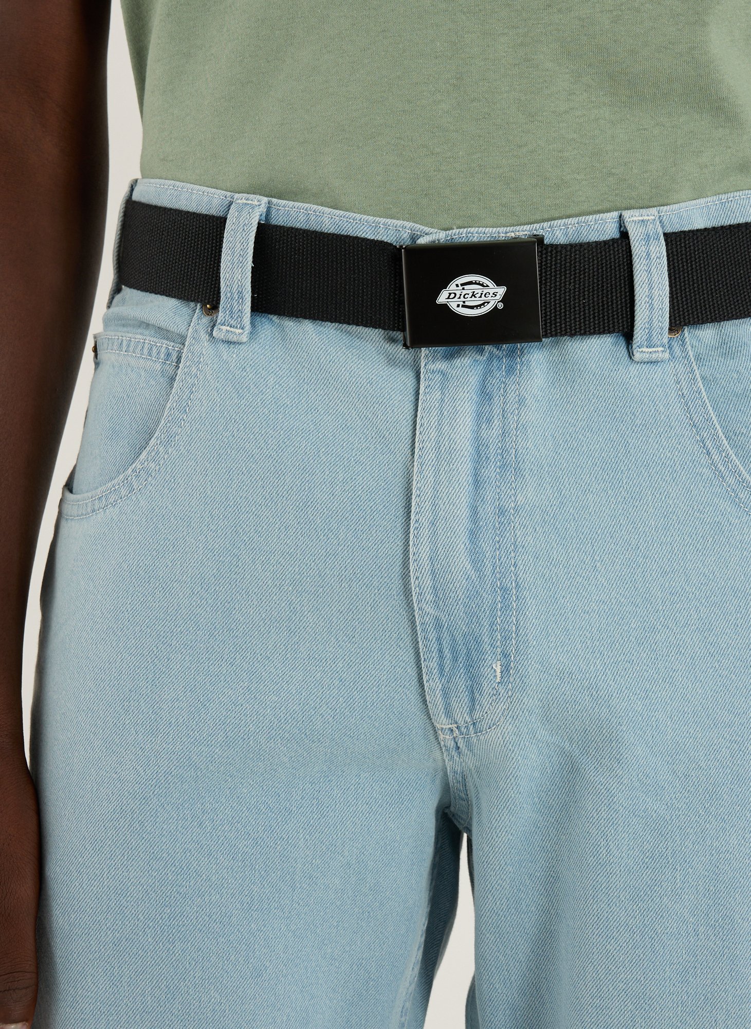 Ceinture à boucle dentelée  DICKIES Noir