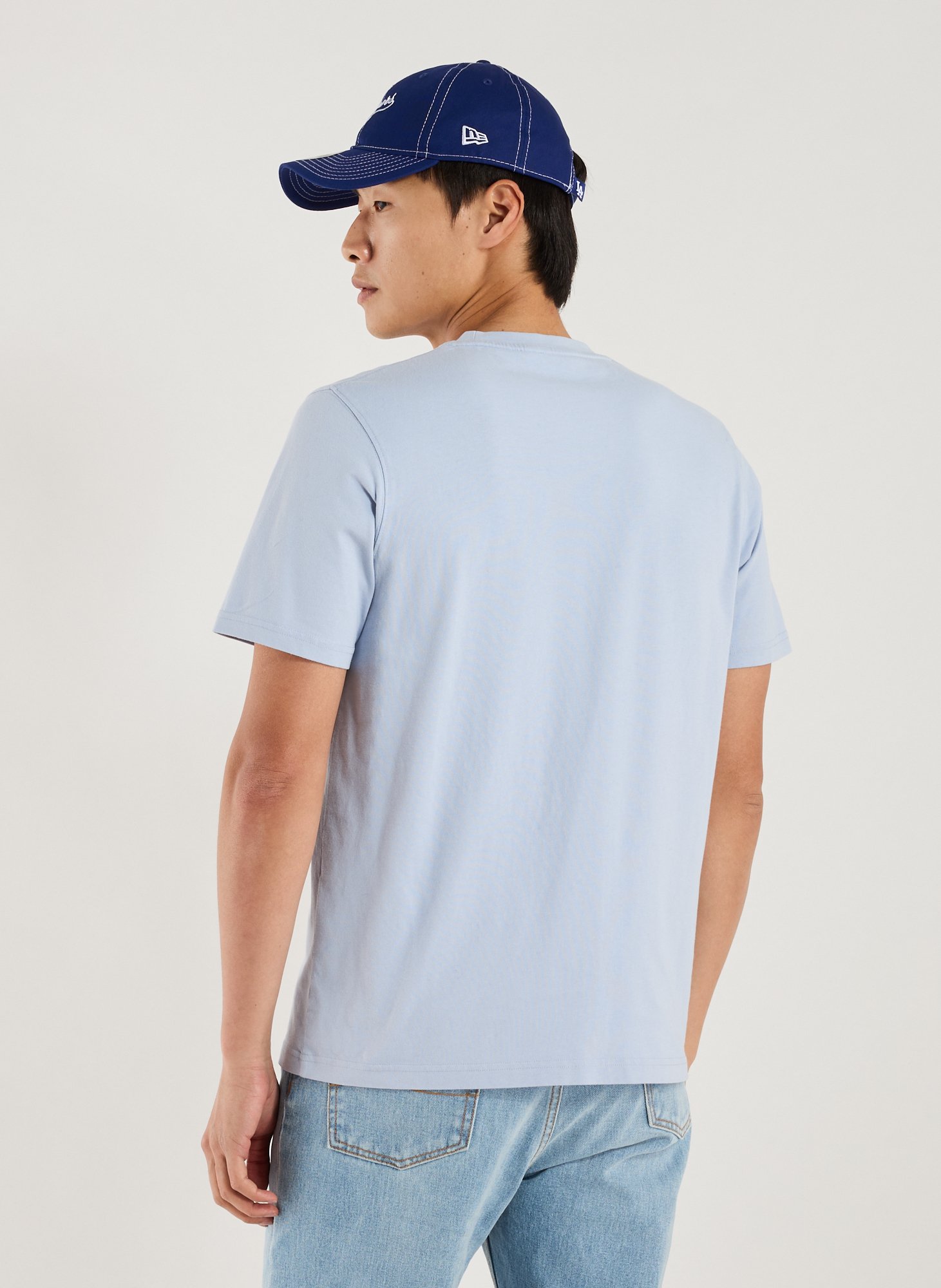 T-shirt manches courtes en coton AIGLE Bleu