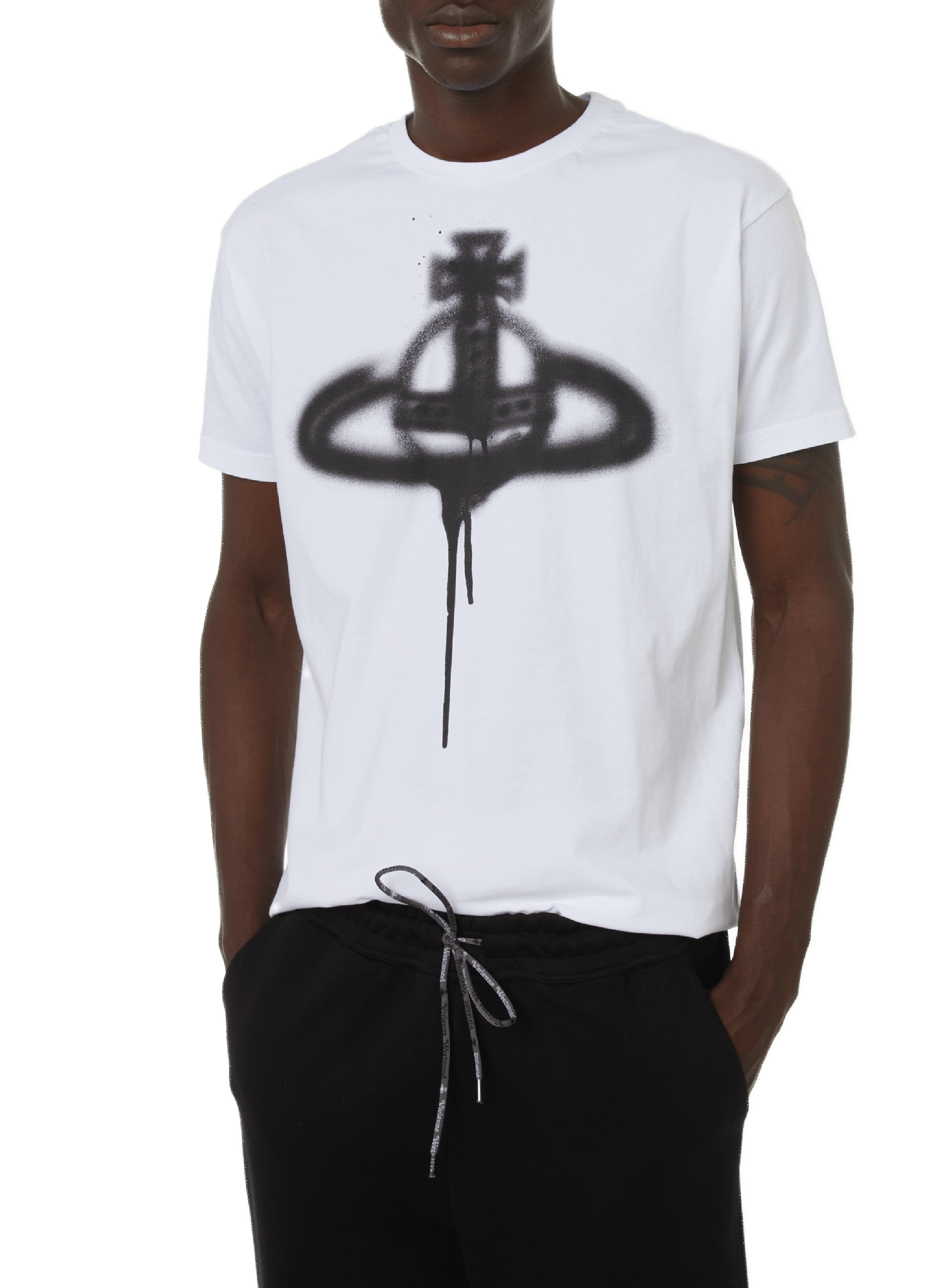 VIVIENNE WESTWOOD Logo-print T-shirt White