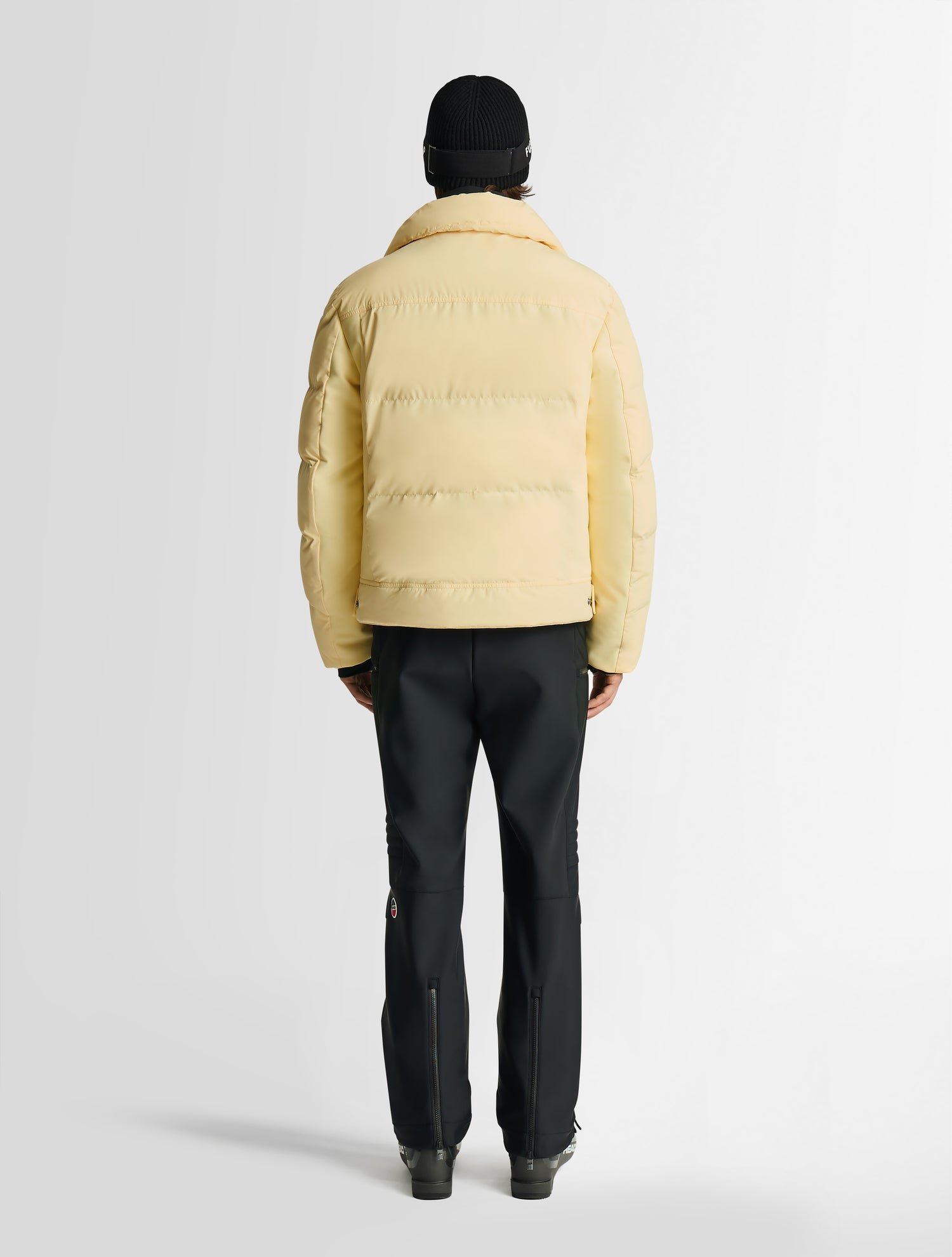 Veste carlo col montant coupe regular FUSALP Jaune