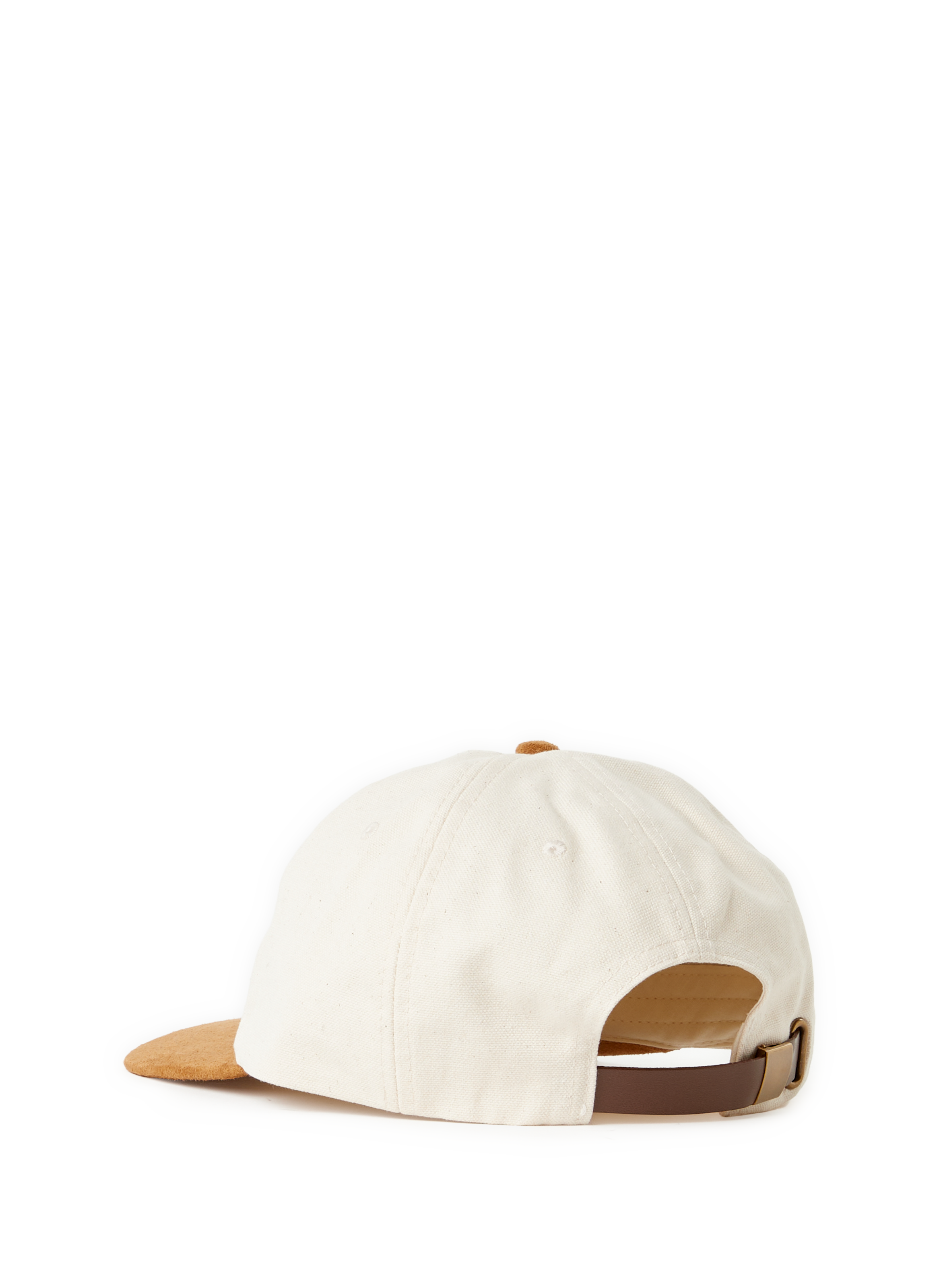 Casquette brodée en coton LEVIS ACCESSOIRES Beige
